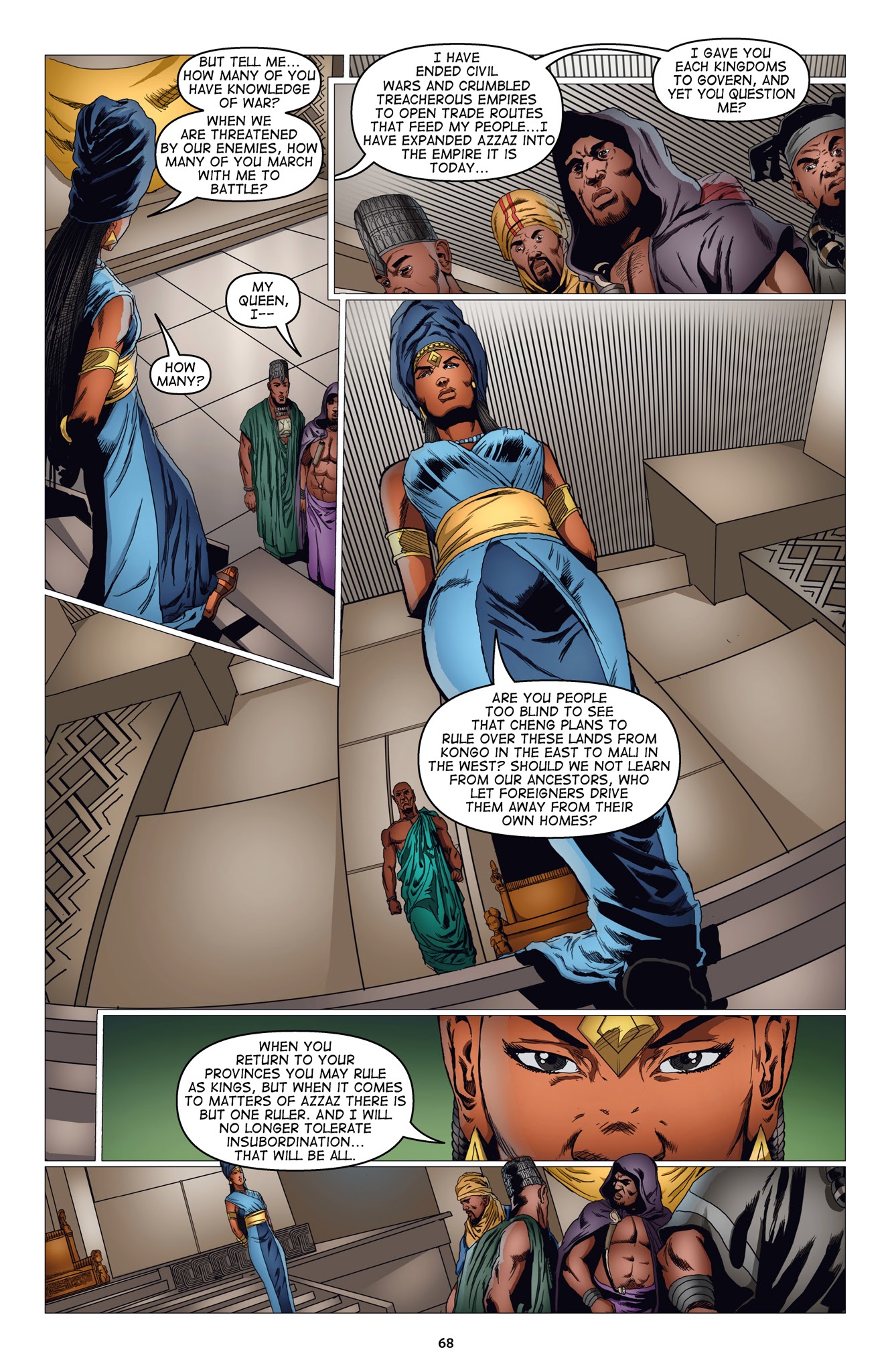 Read online Malika: Warrior Queen comic -  Issue # TPB 1 (Part 1) - 70