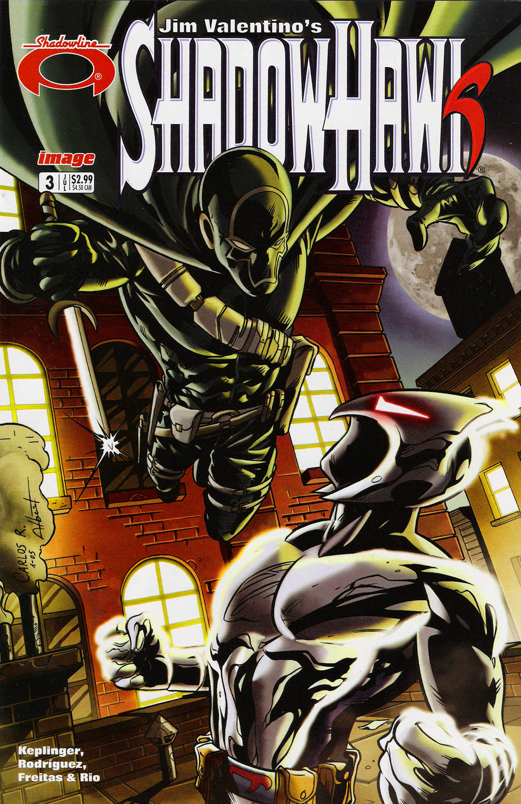 Read online ShadowHawk (2005) comic -  Issue #3 - 1