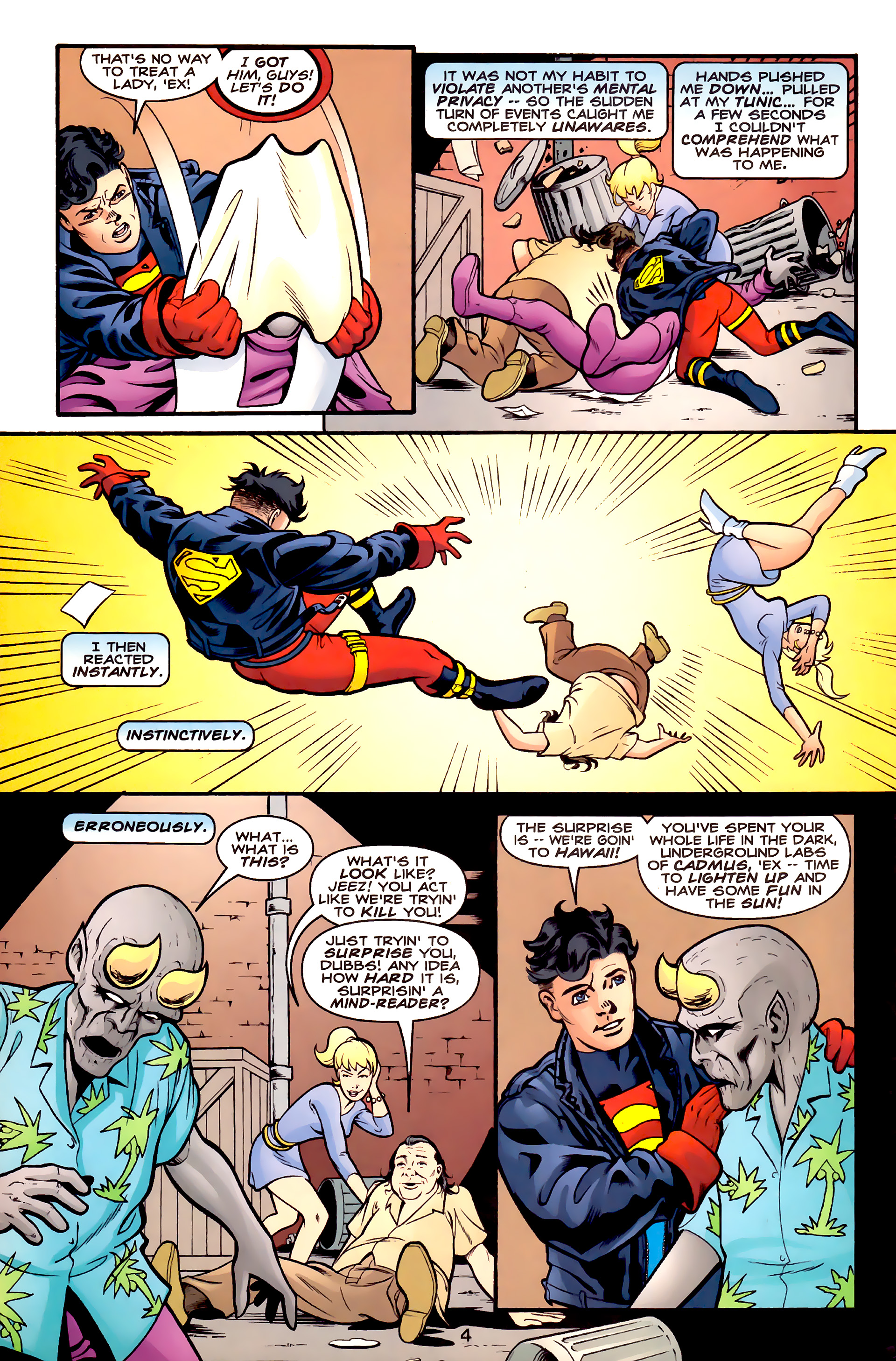 Superboy (1994) 100 Page 4