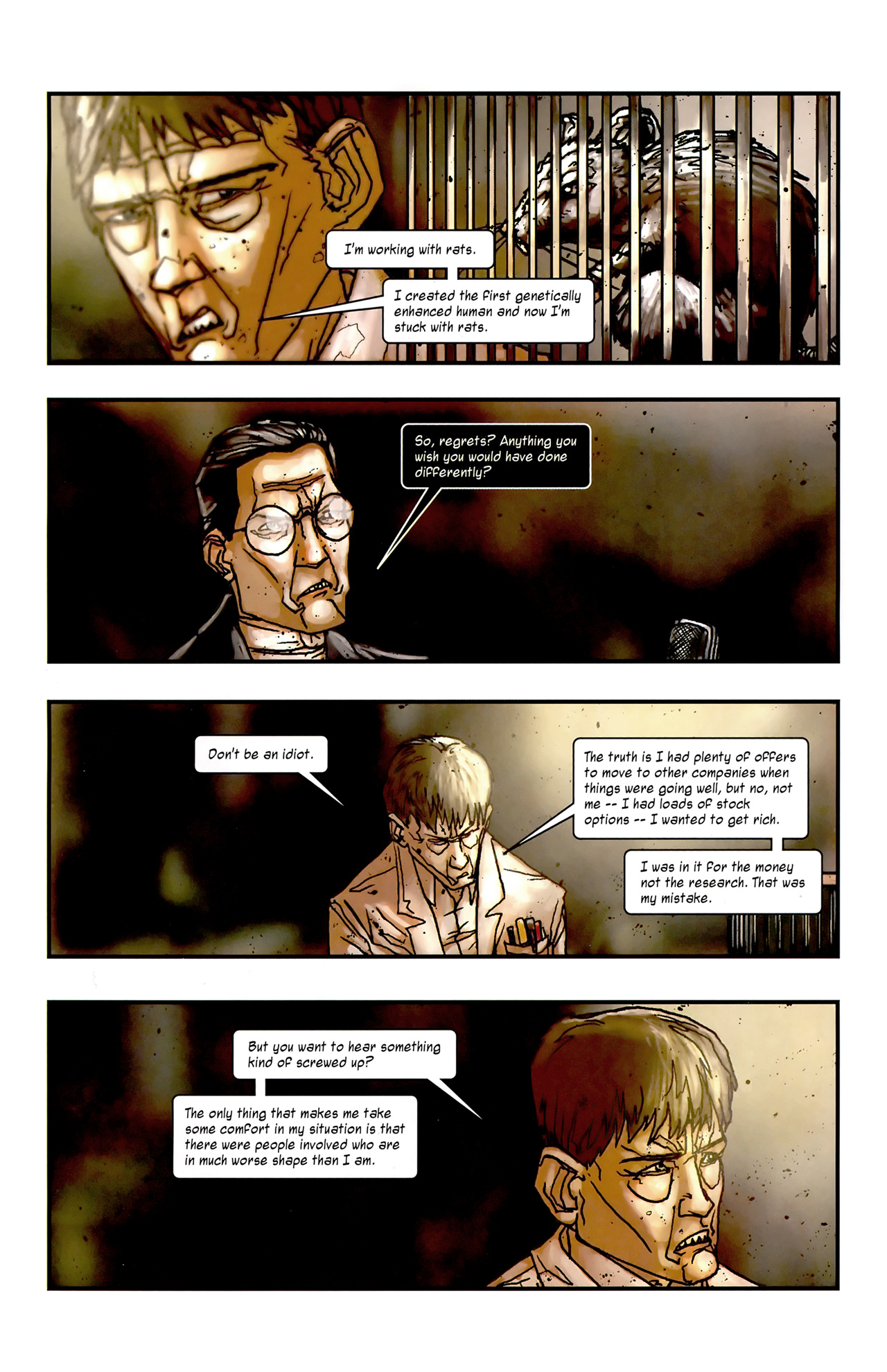 Read online Transhuman comic -  Issue #4 - 12