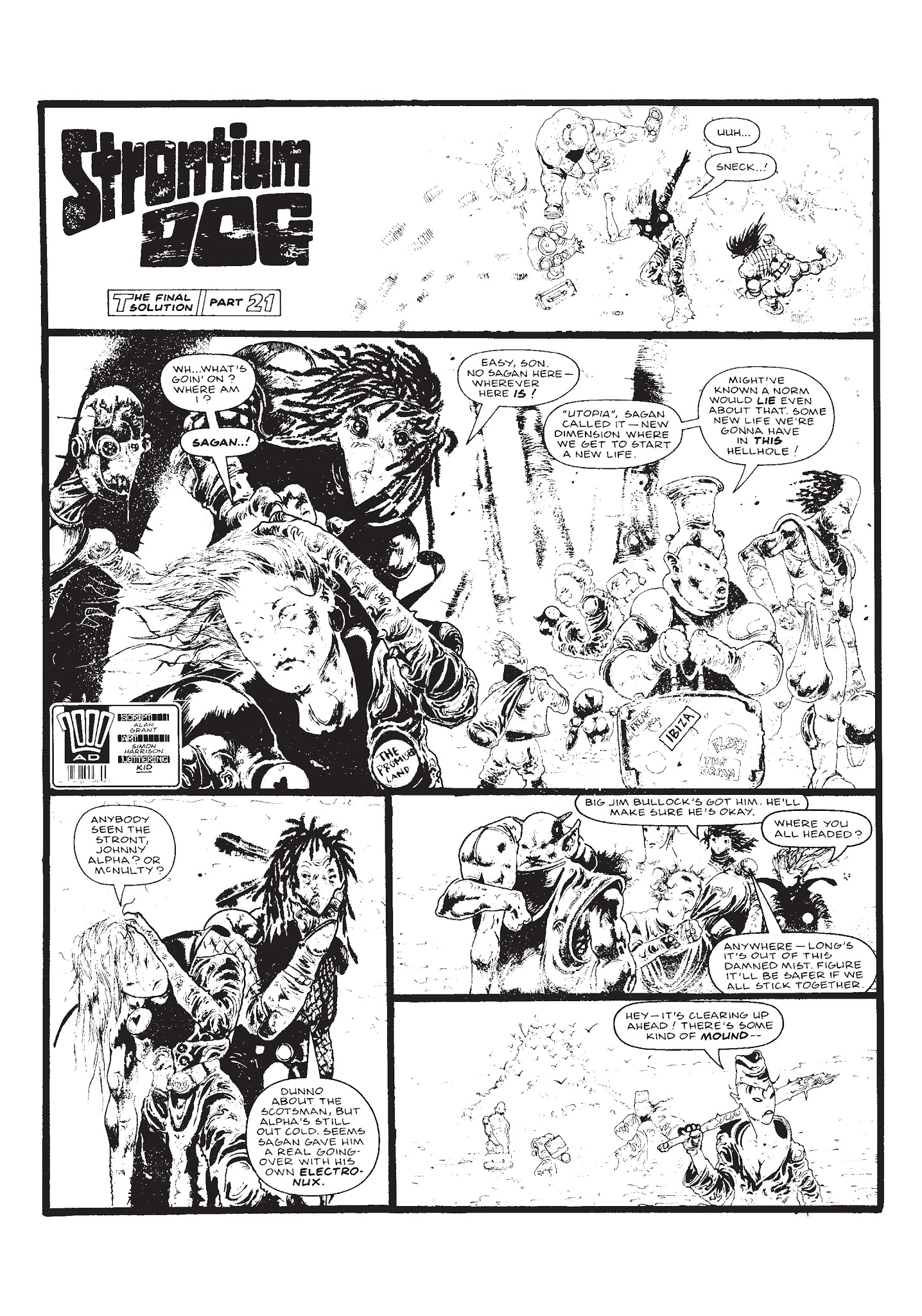 Read online Strontium Dog: The Final Solution comic -  Issue # TPB - 113