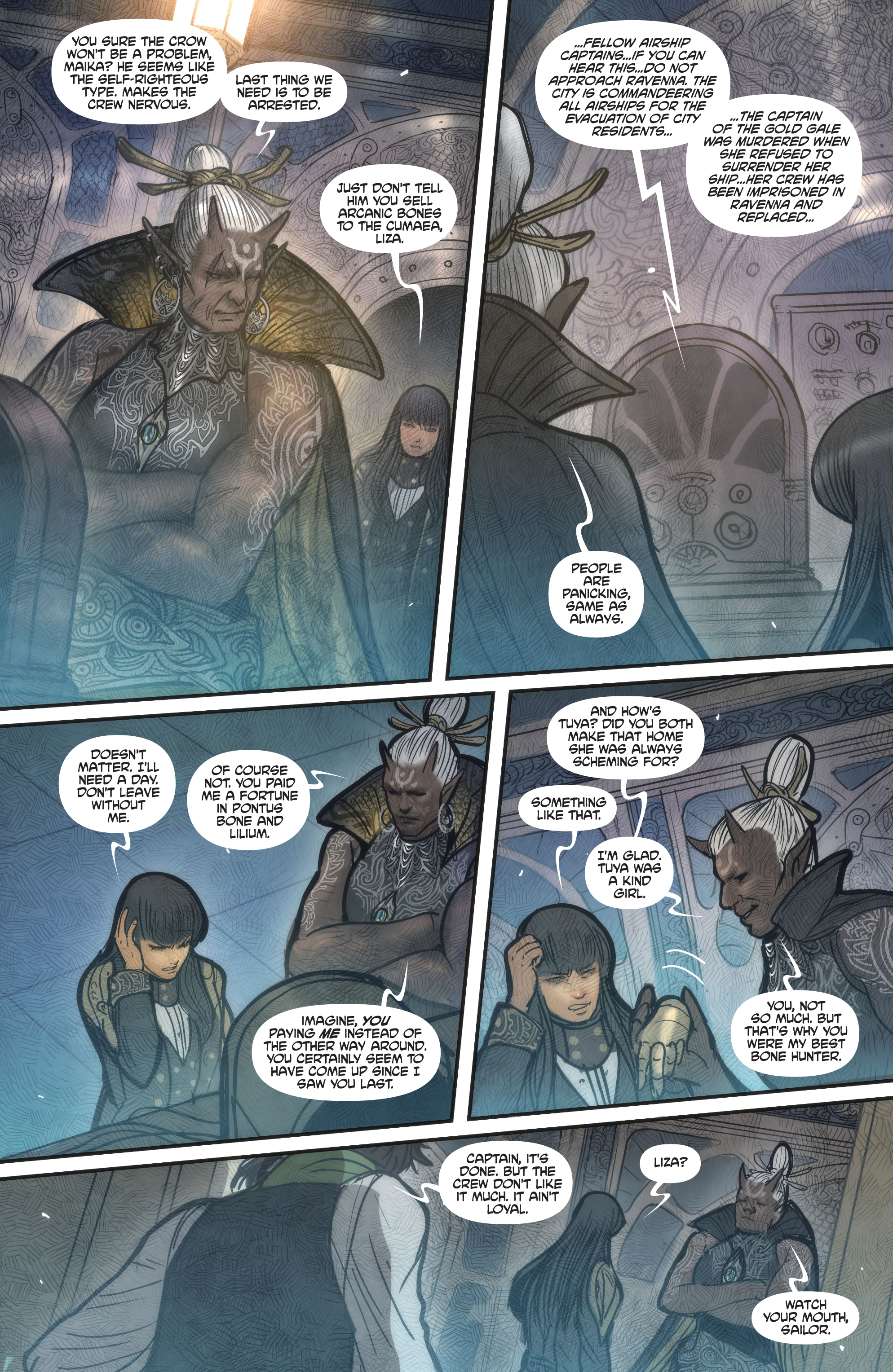 Read online Monstress comic -  Issue #25 - 26