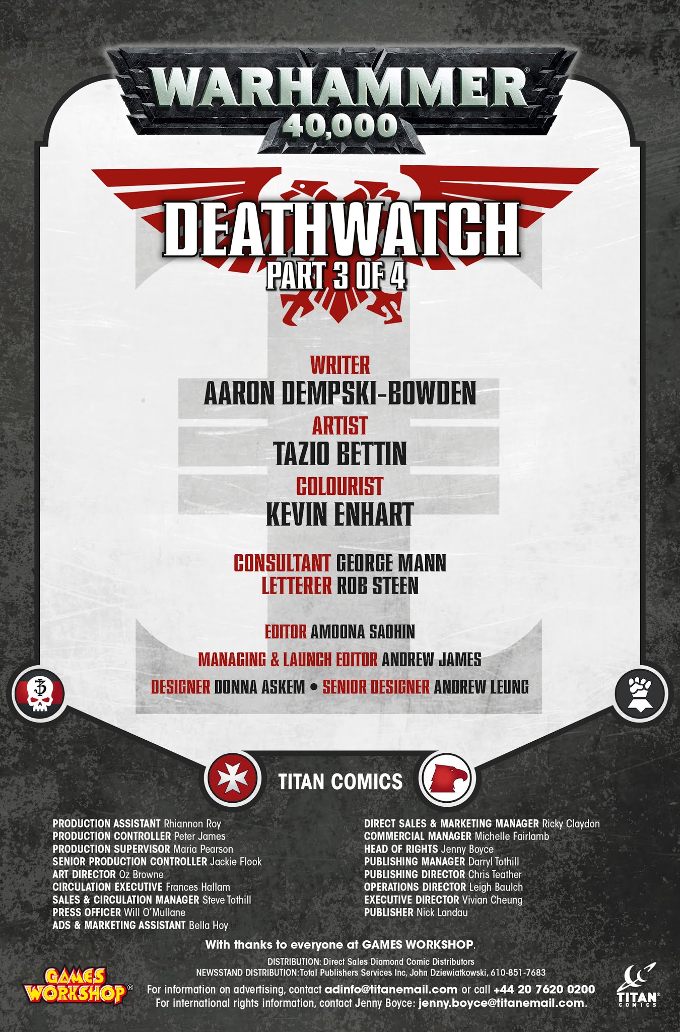 Read online Warhammer 40,000 Deathwatch comic -  Issue #3 - 4