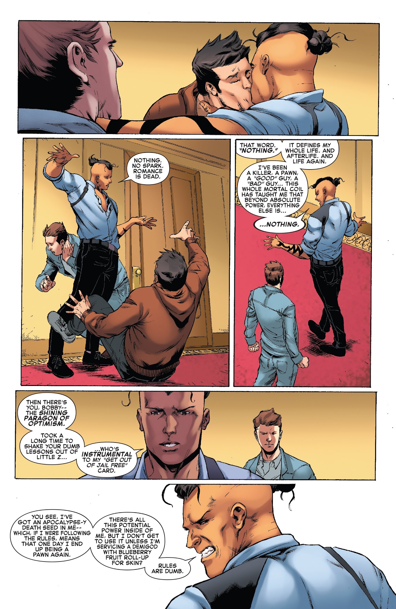 Read online Iceman (2017) comic -  Issue #9 - 14