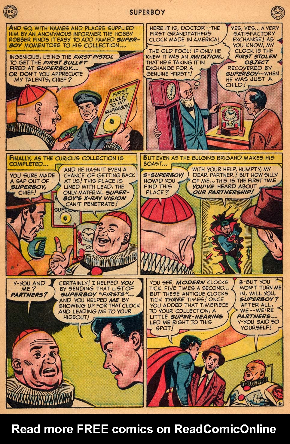 Read online Superboy (1949) comic -  Issue #11 - 35