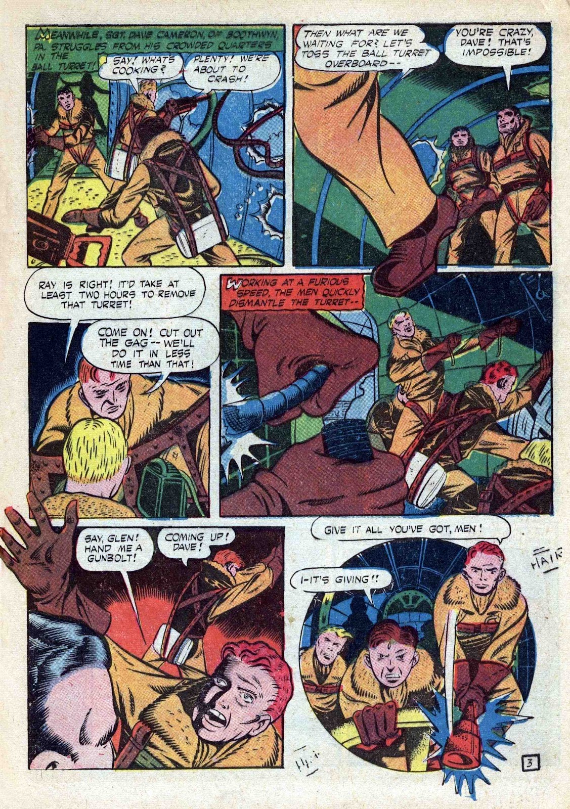 Captain Aero Comics issue 21 - Page 13