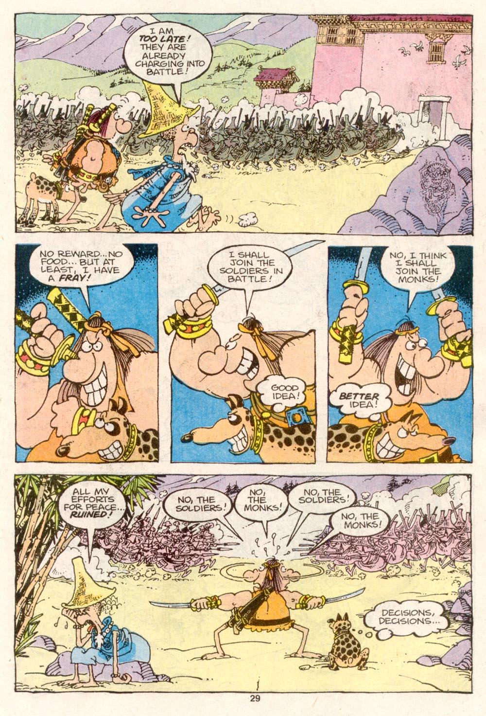 Read online Sergio Aragonés Groo the Wanderer comic -  Issue #79 - 23