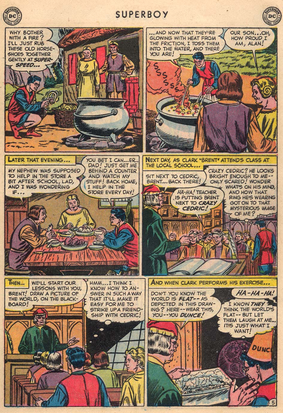 Read online Superboy (1949) comic -  Issue #17 - 34