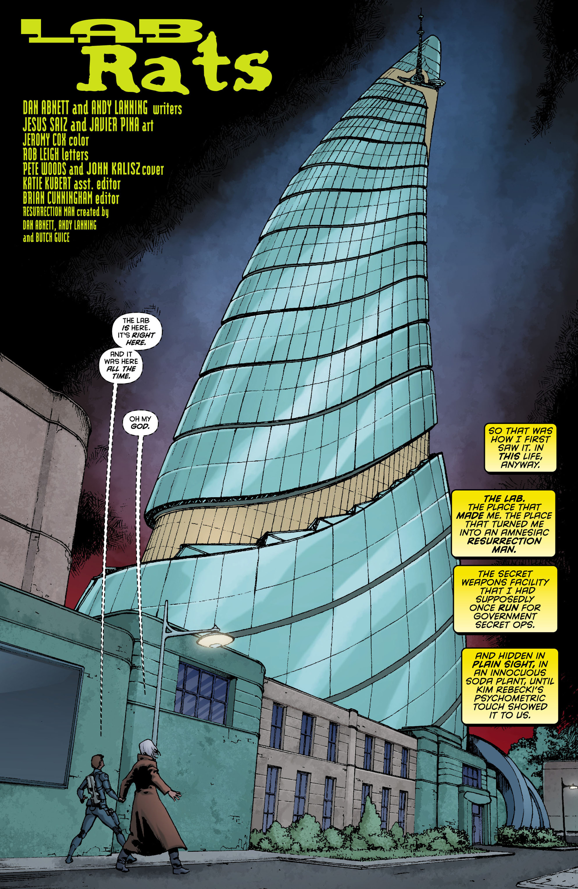 Read online Resurrection Man (2011) comic -  Issue #11 - 7