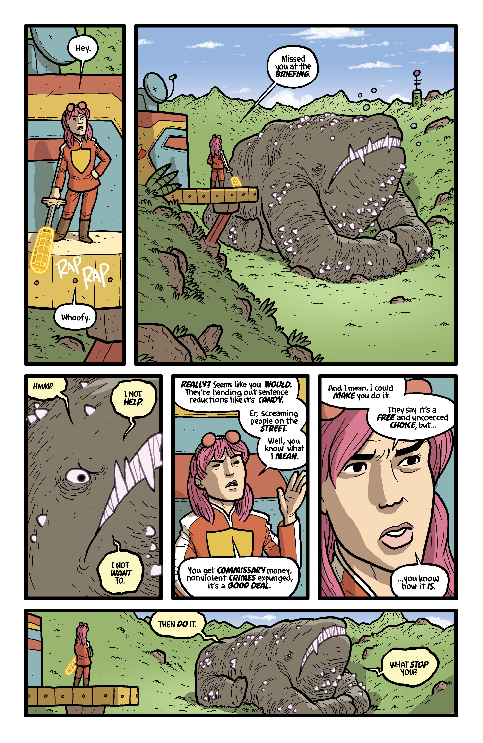 Read online Kaijumax: Season Six comic -  Issue #1 - 15