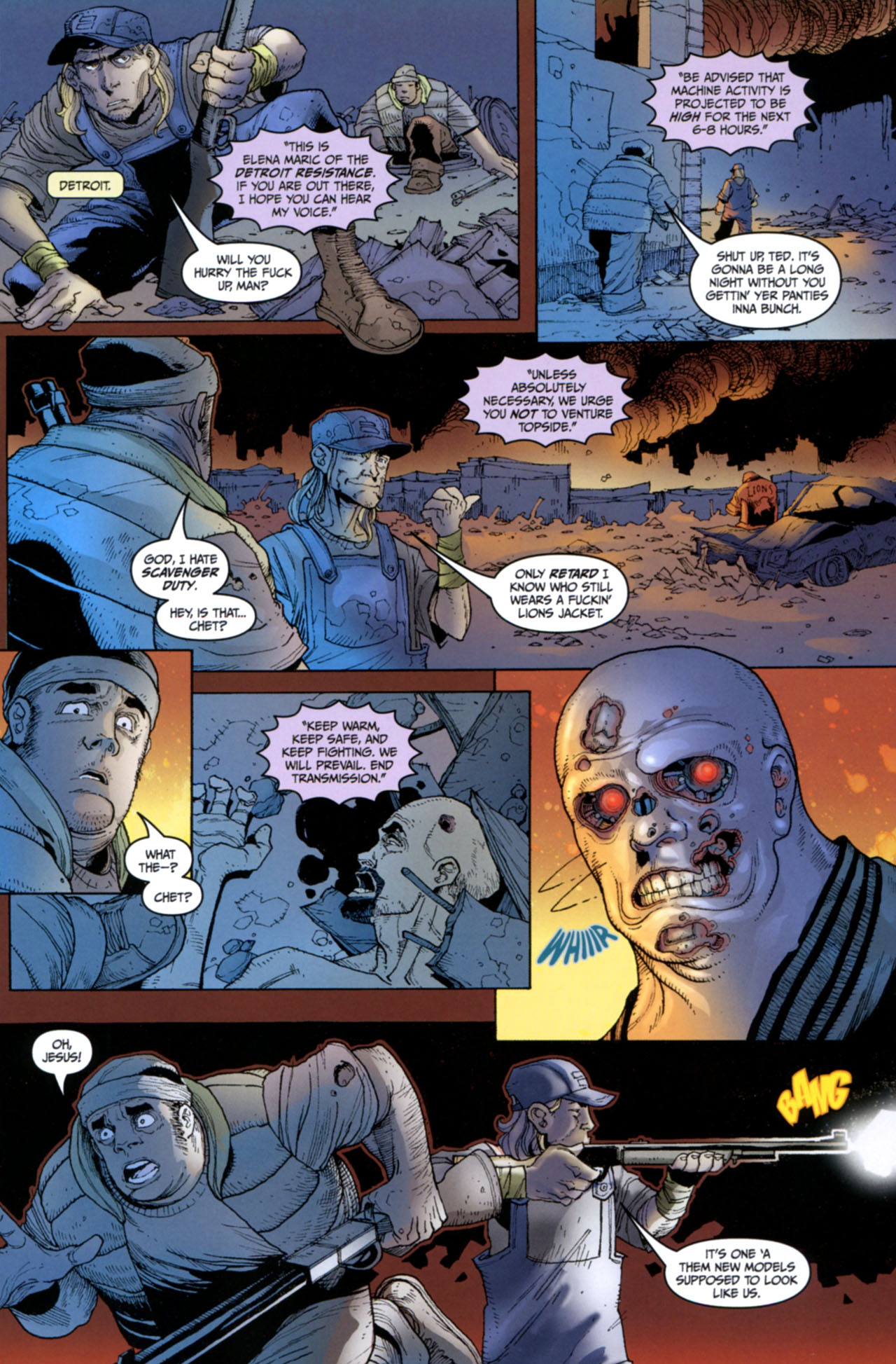 Read online Terminator: Salvation Movie Prequel comic -  Issue #1 - 18