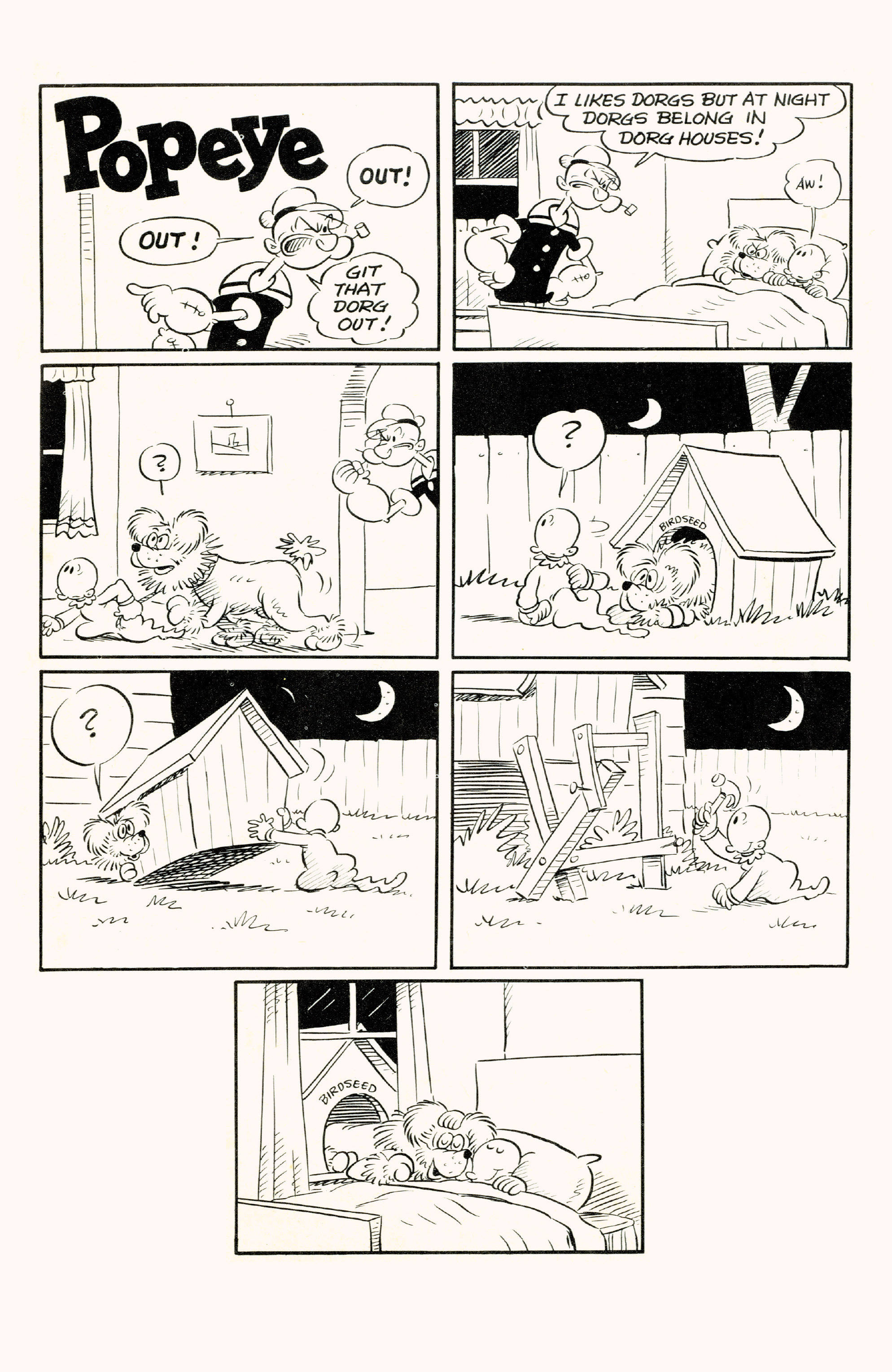 Read online Classic Popeye comic -  Issue #38 - 35