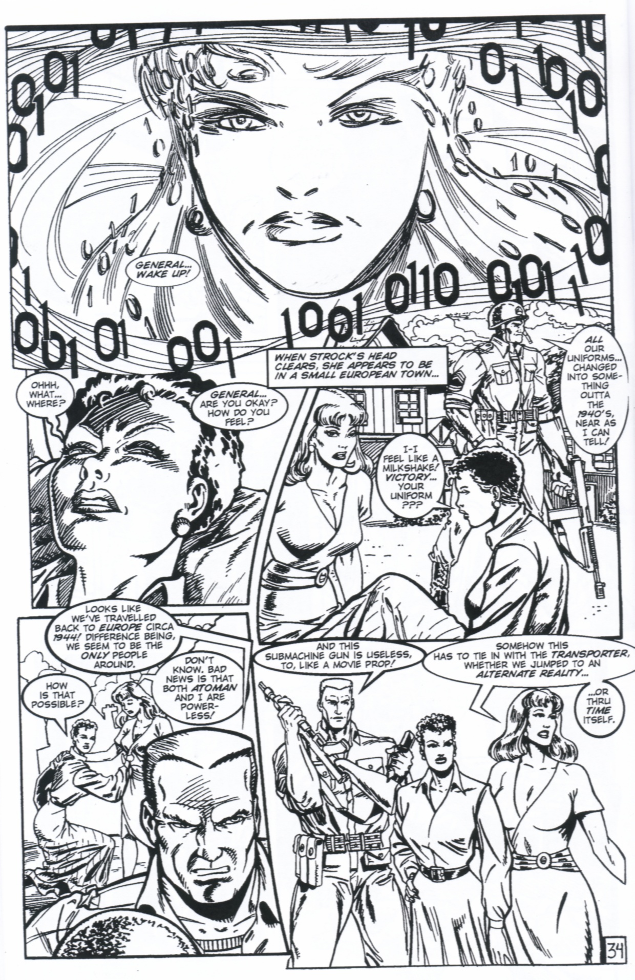 Read online Femforce comic -  Issue #130 - 36