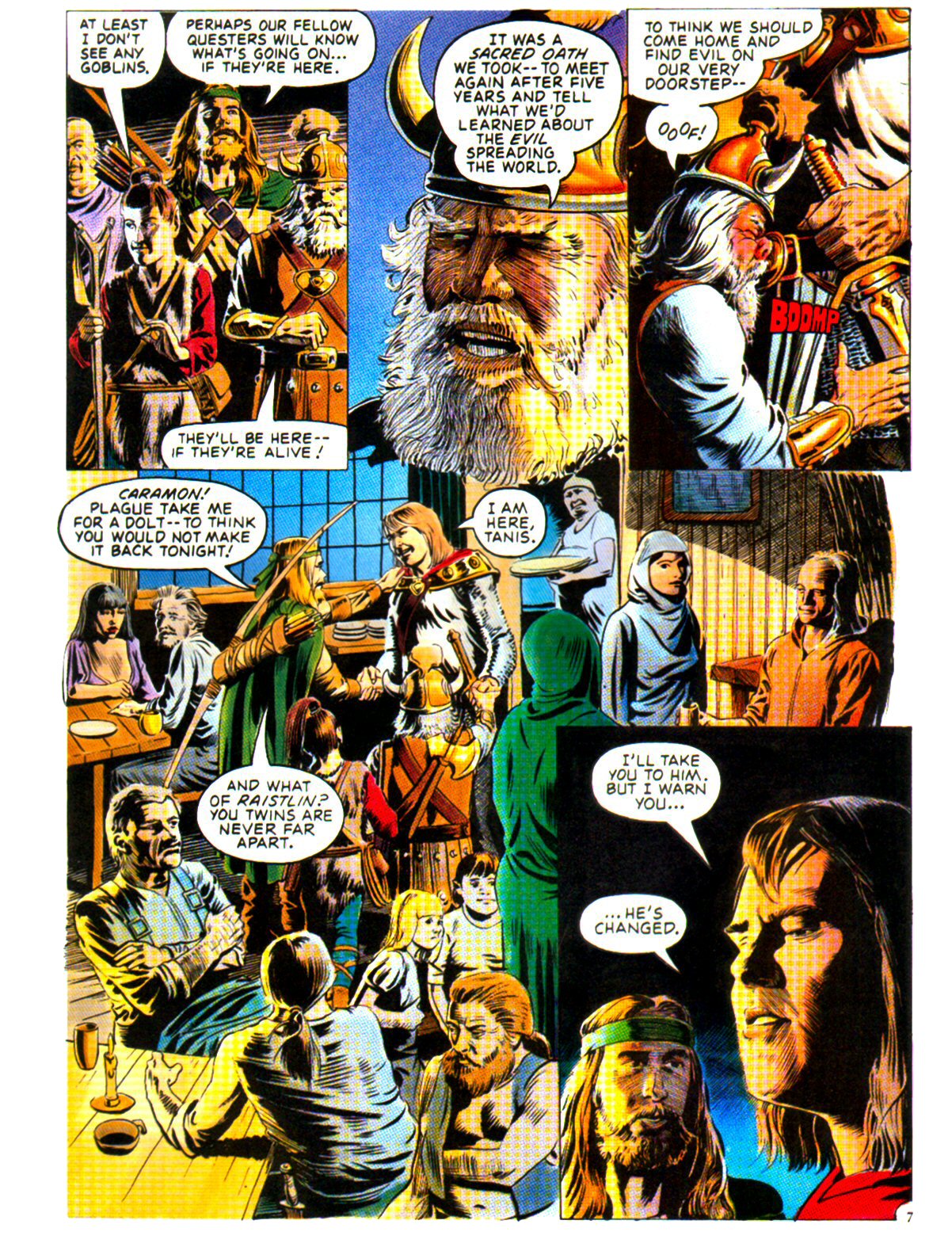 Read online Dragonlance Saga comic -  Issue #1 - 10