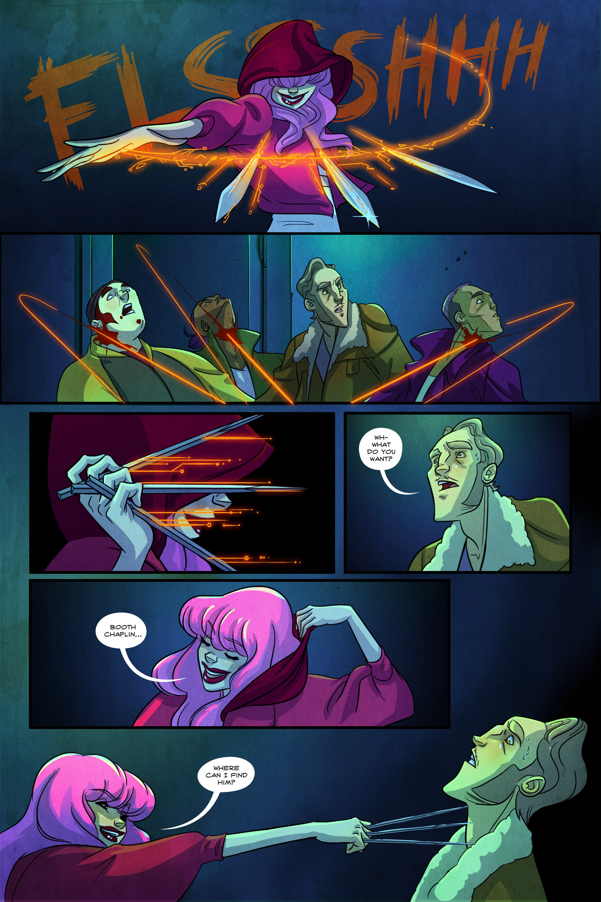 Read online Hex11 comic -  Issue #3 - 5