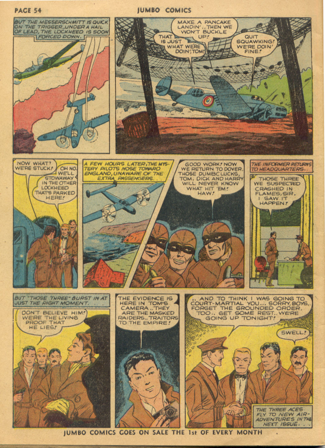 Read online Jumbo Comics comic -  Issue #28 - 56