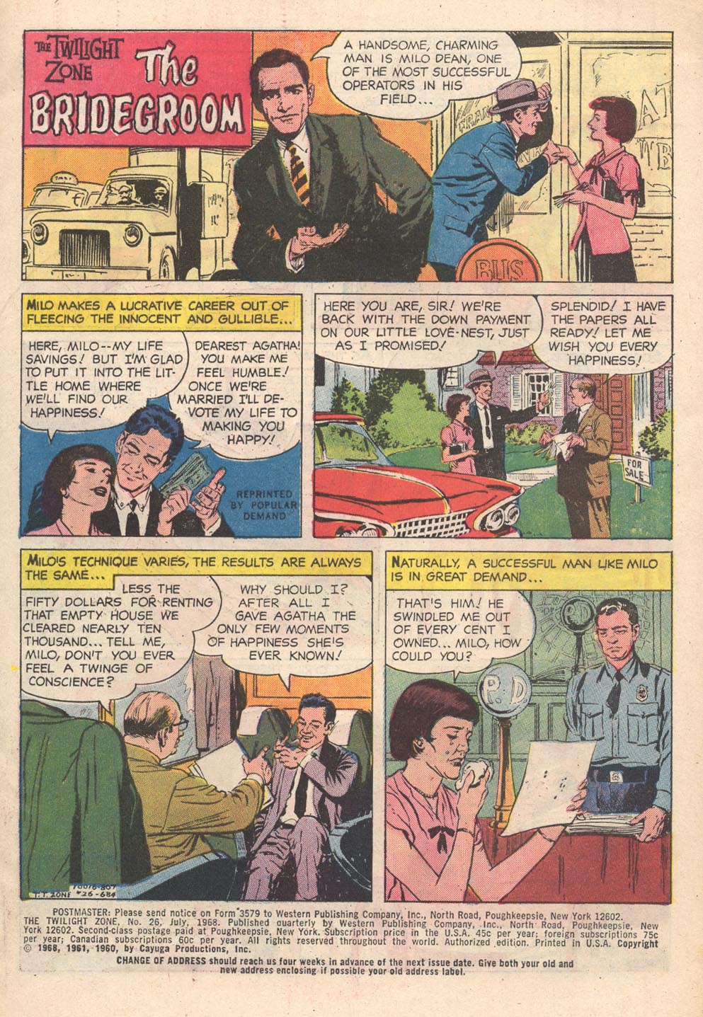 Read online The Twilight Zone (1962) comic -  Issue #26 - 3