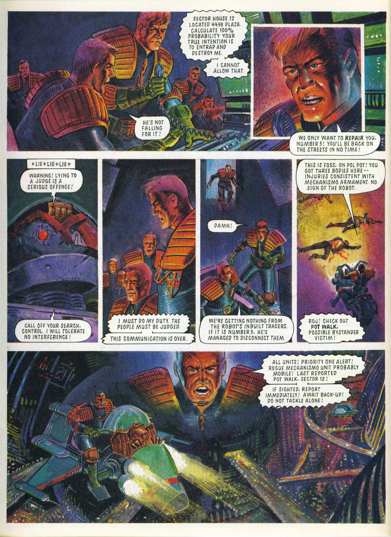 Read online Judge Dredd: The Megazine (vol. 2) comic -  Issue #39 - 5