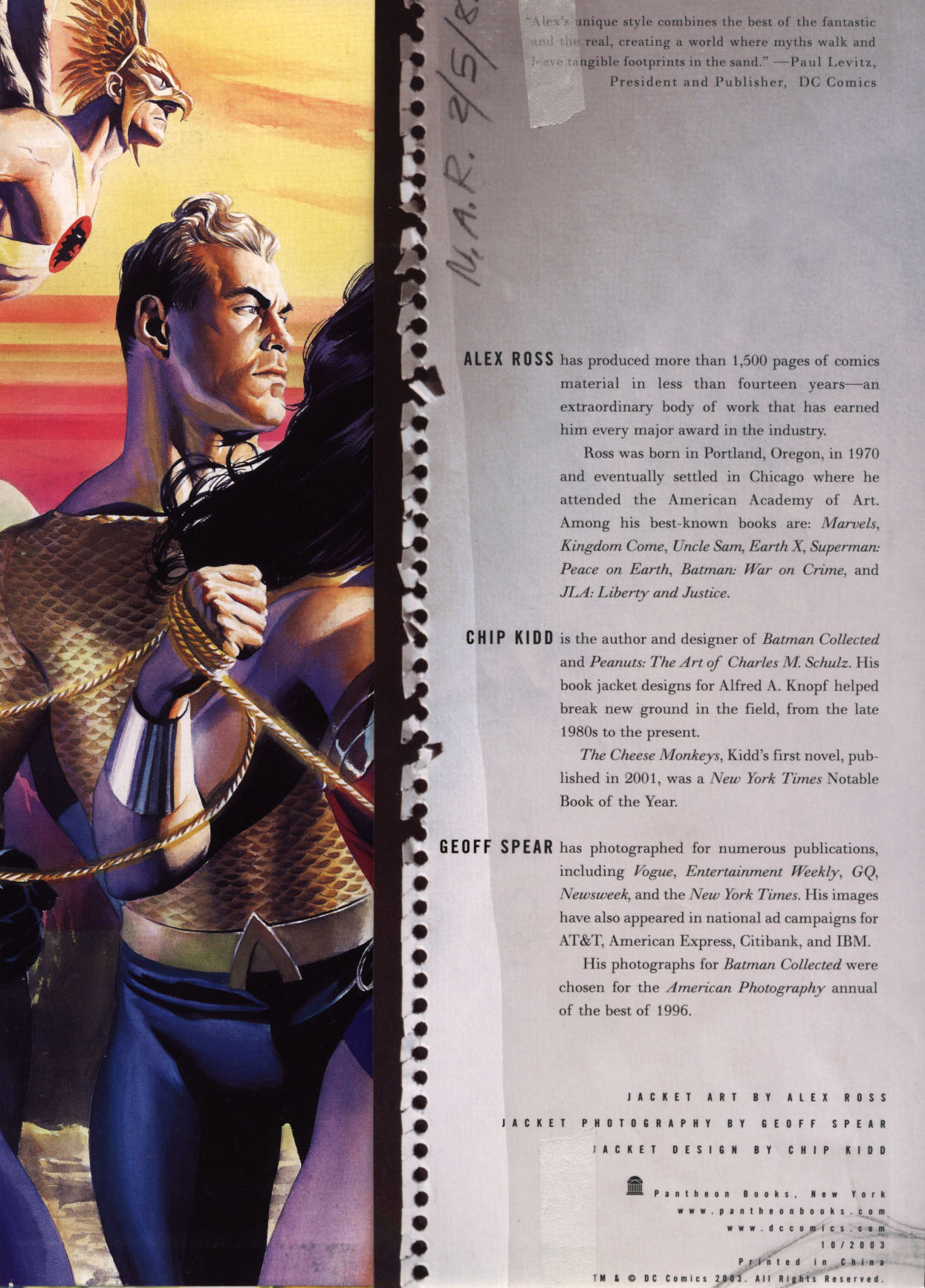 Read online Mythology: The DC Comics Art of Alex Ross comic -  Issue # TPB (Part 3) - 90