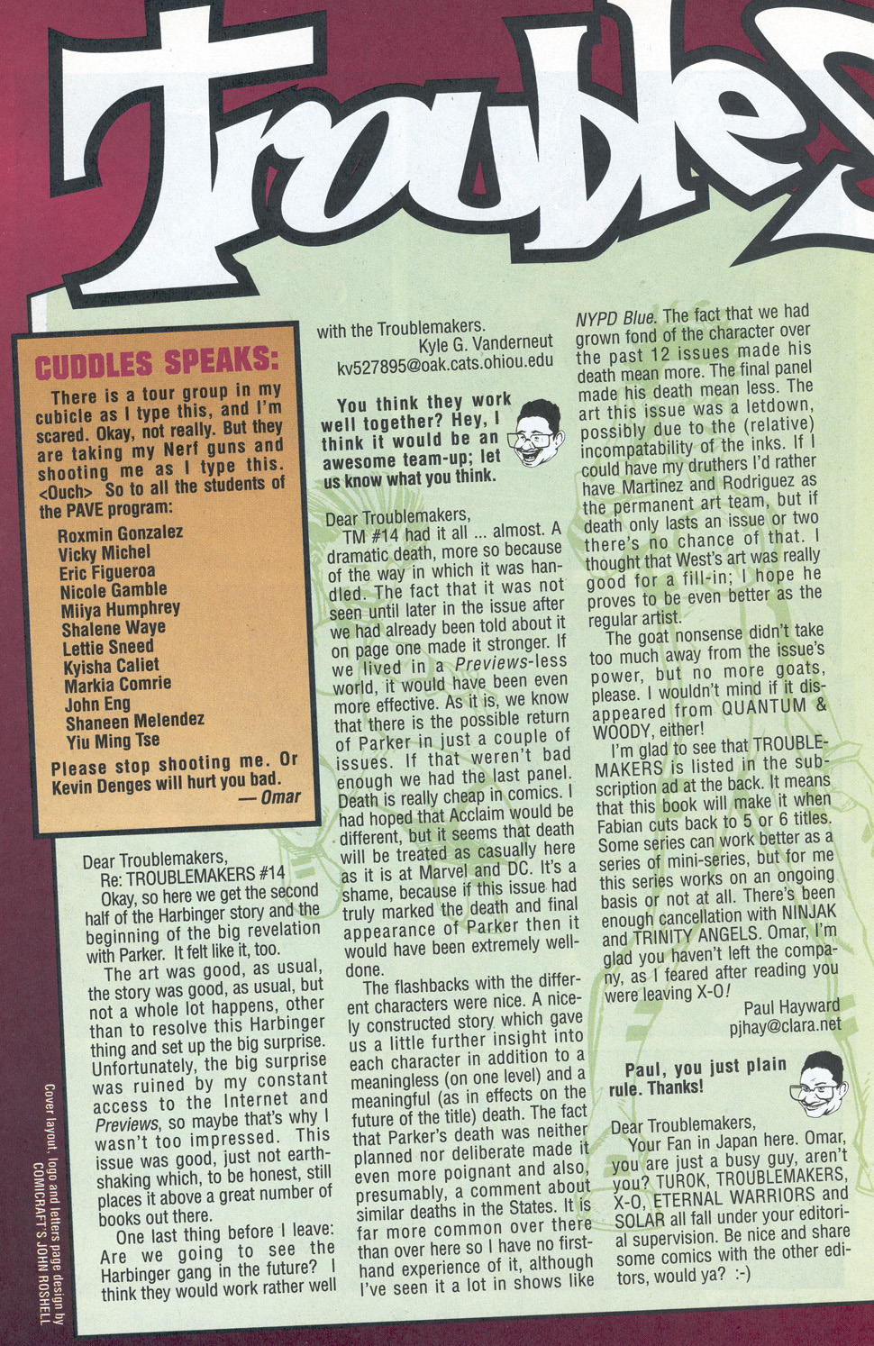 Read online Troublemakers comic -  Issue #17 - 24