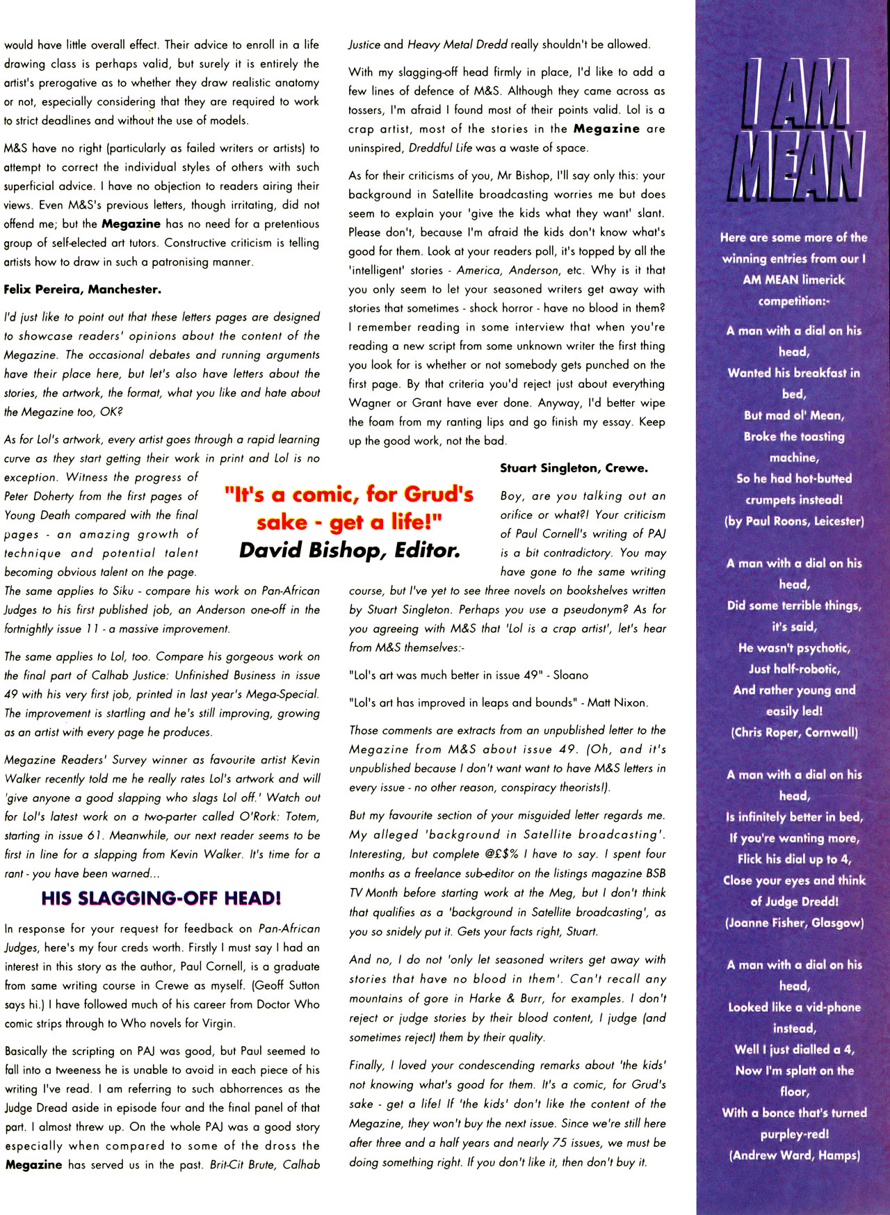 Read online Judge Dredd: The Megazine (vol. 2) comic -  Issue #53 - 41