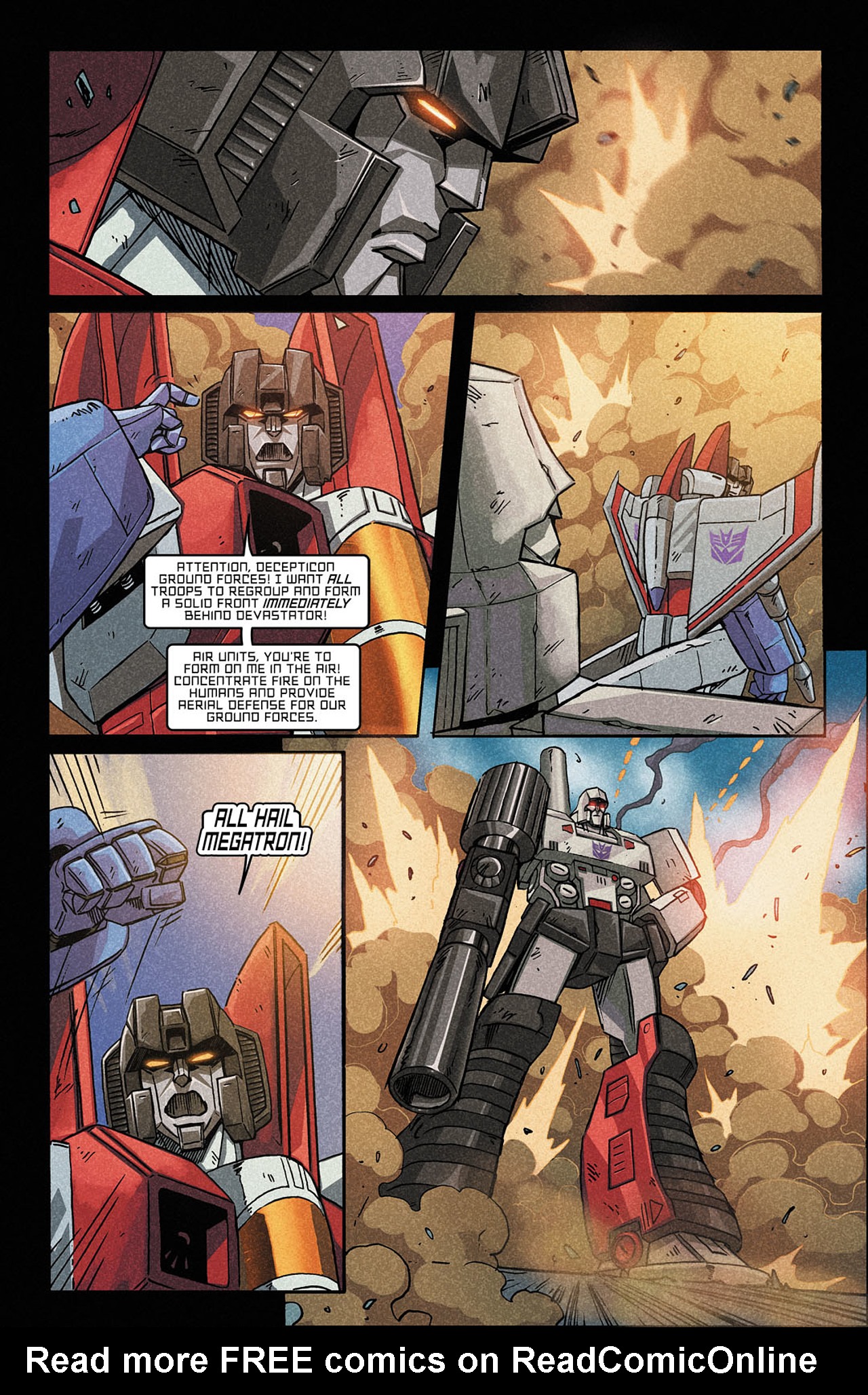 Read online The Transformers: All Hail Megatron comic -  Issue #11 - 10