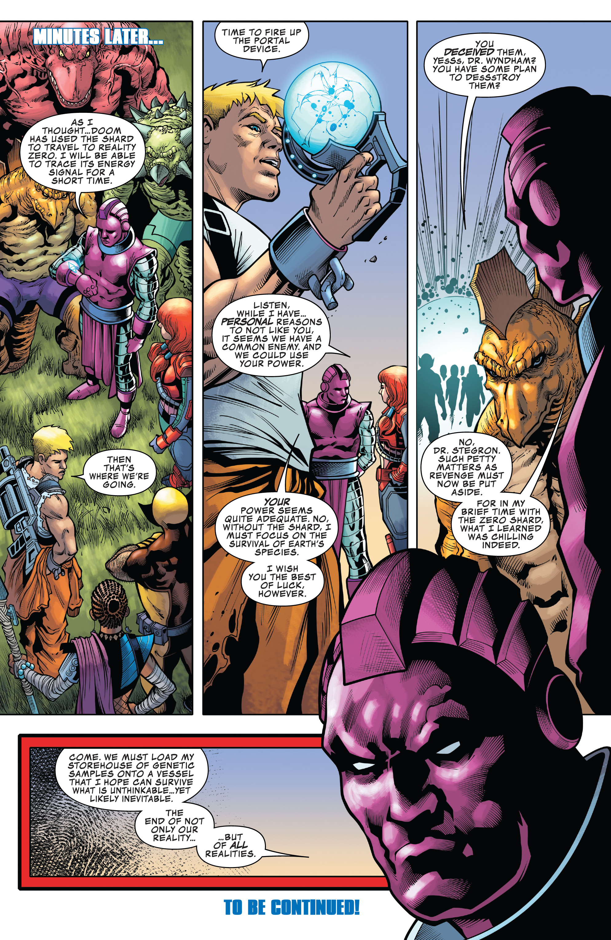 Read online Fortnite X Marvel: Zero War comic -  Issue #3 - 23