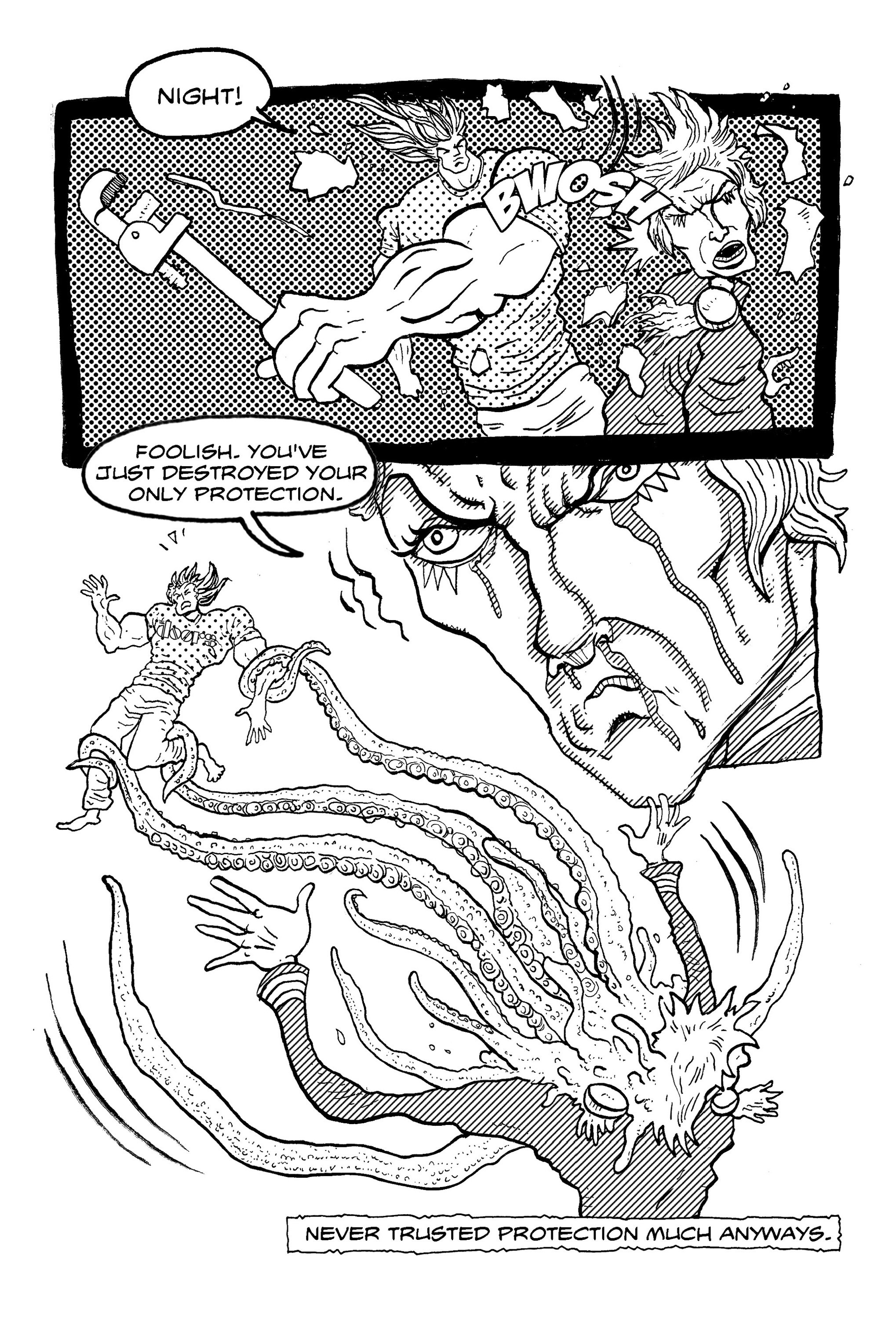 Read online Broadsword, P.I. comic -  Issue #1 - 31