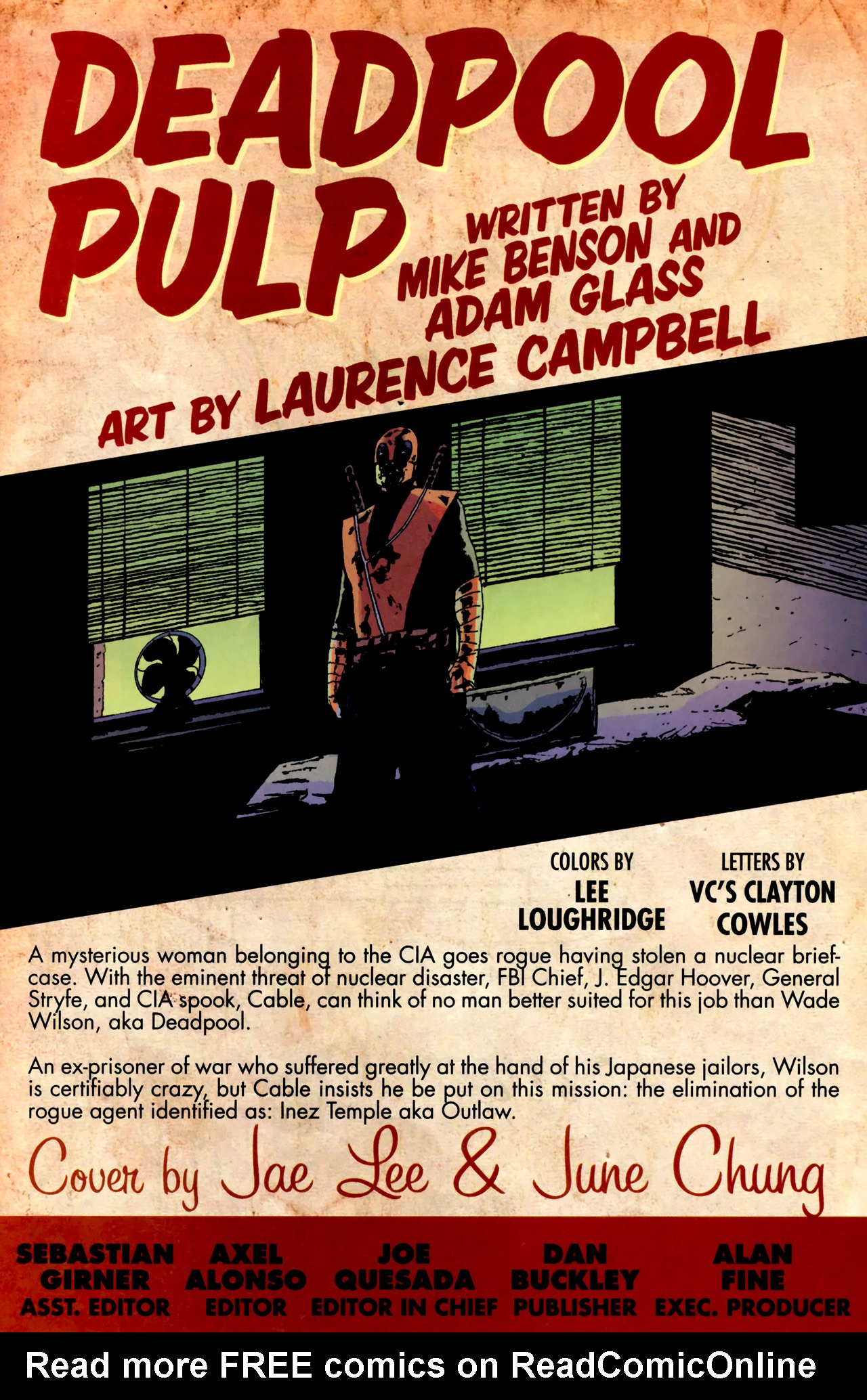 Read online Deadpool Pulp comic -  Issue #2 - 2