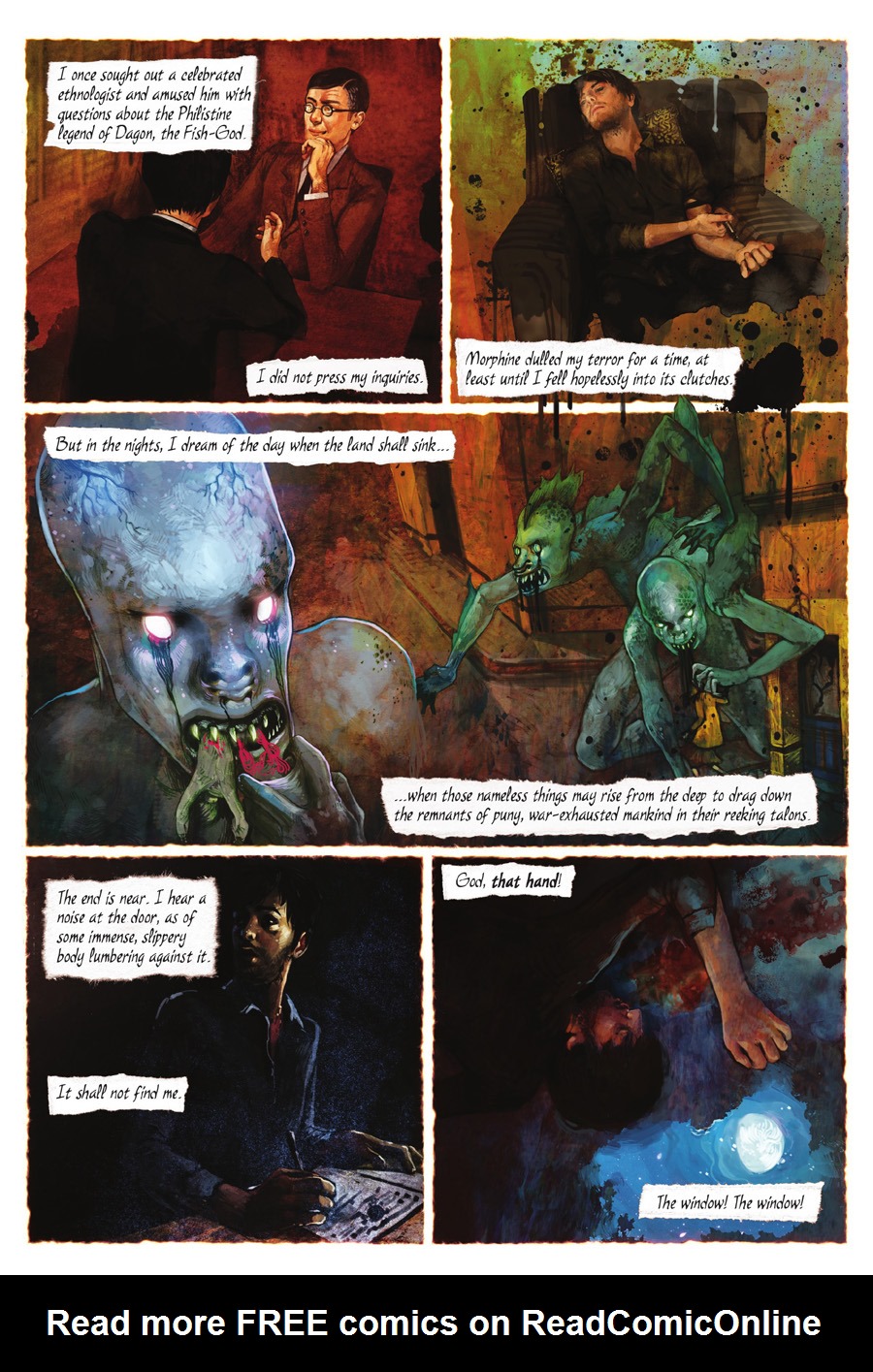 Read online The Lovecraft Anthology comic -  Issue # TPB 1 - 108
