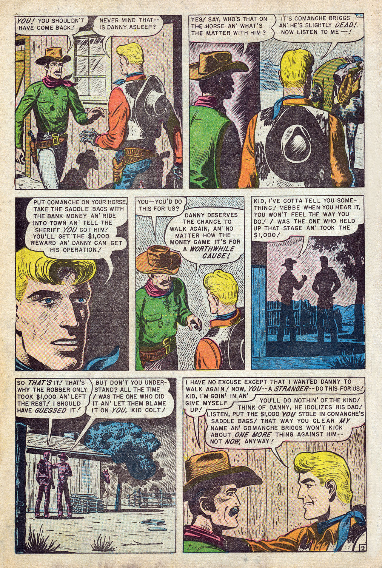 Read online All Western Winners comic -  Issue #4 - 22