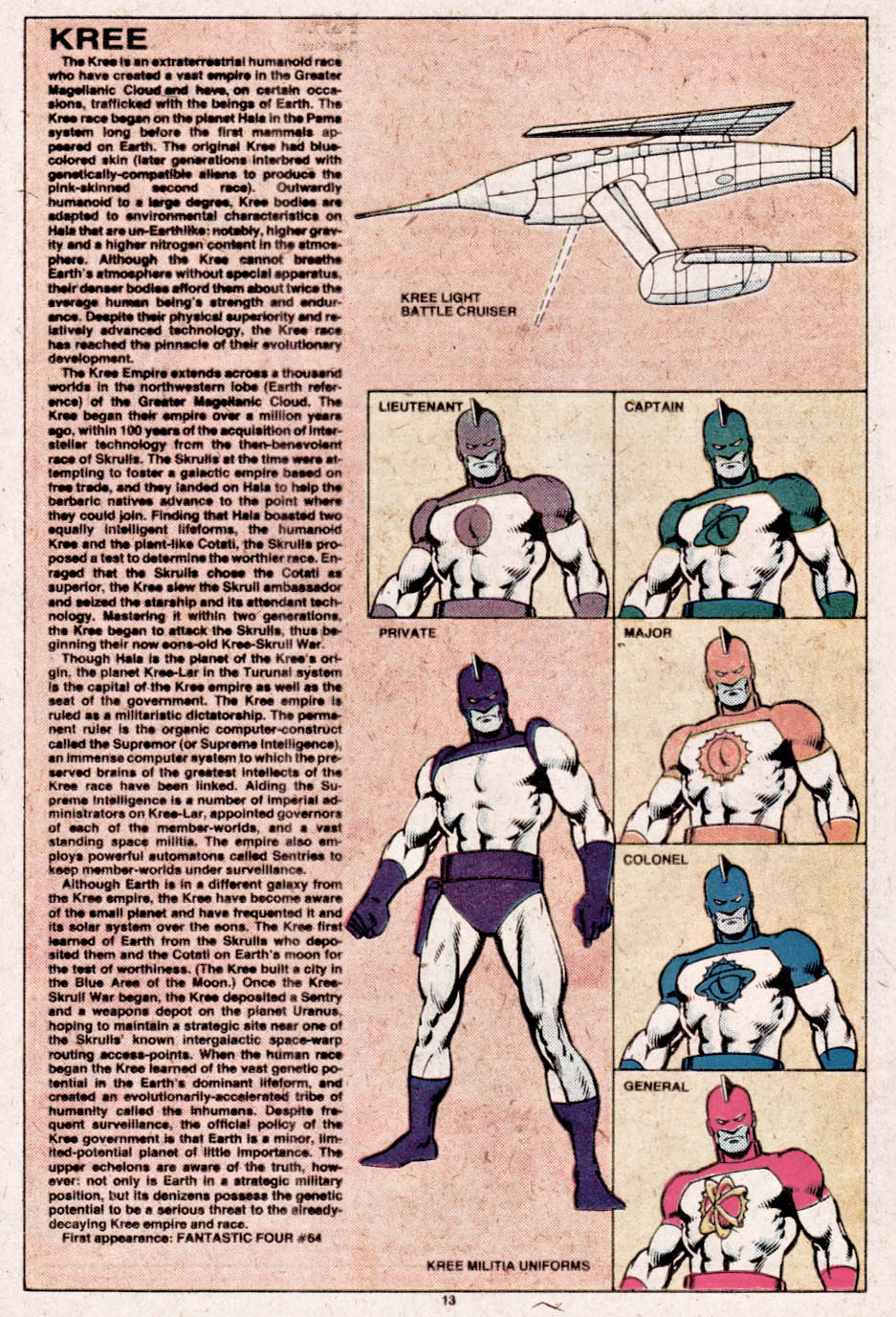 Read online The Official Handbook of the Marvel Universe comic -  Issue #6 - 14