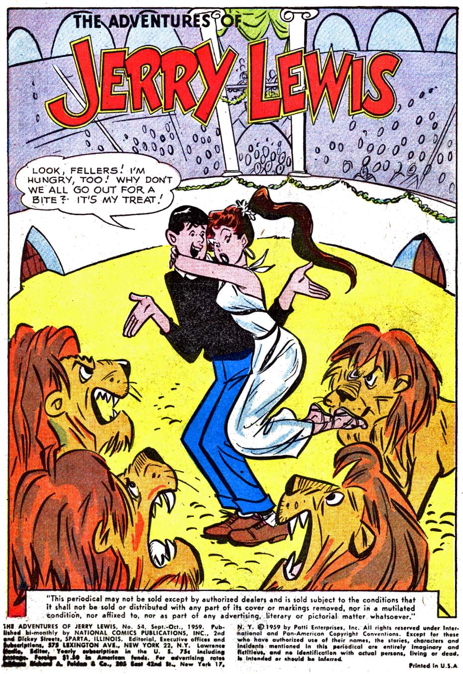 Read online The Adventures of Jerry Lewis comic -  Issue #54 - 3