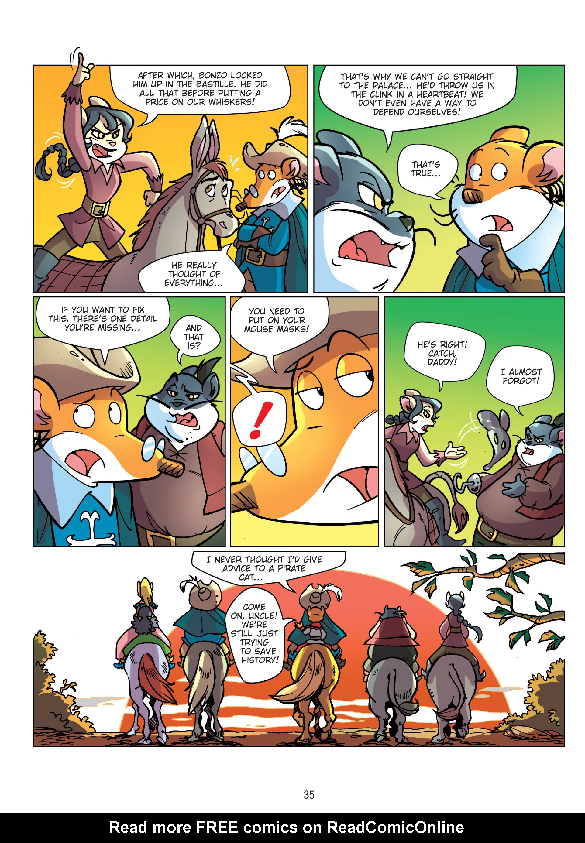 Read online Geronimo Stilton comic -  Issue # TPB 15 - 36