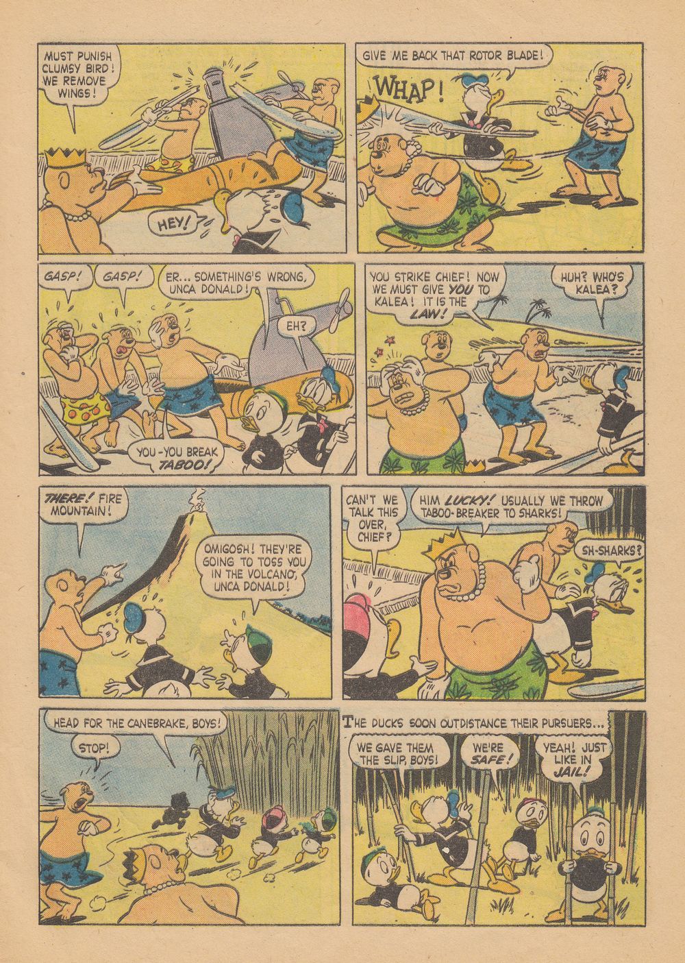 Read online Donald Duck Beach Party comic -  Issue #6 - 9