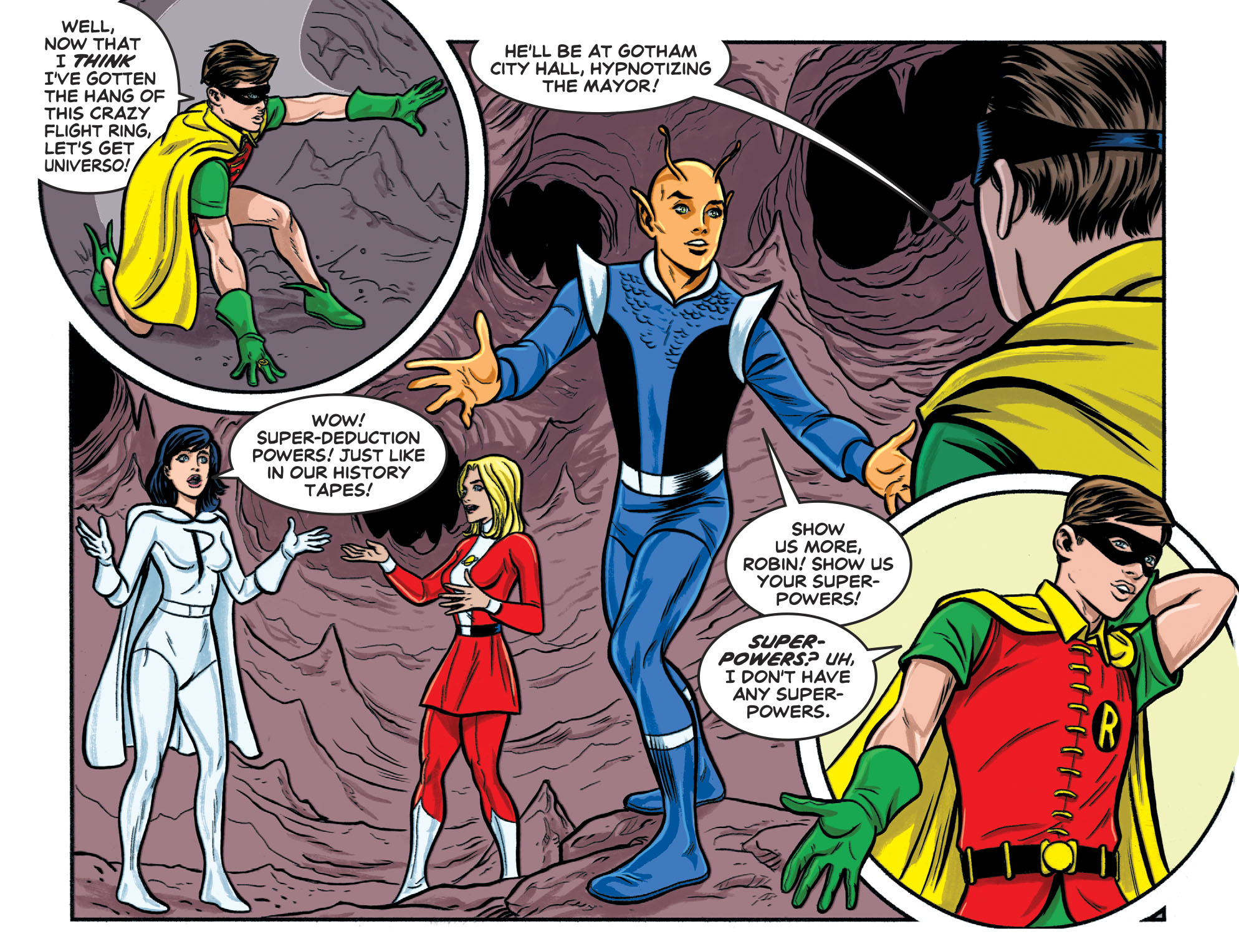 Read online Batman '66 Meets the Legion of Super-Heroes comic -  Issue #1 - 16