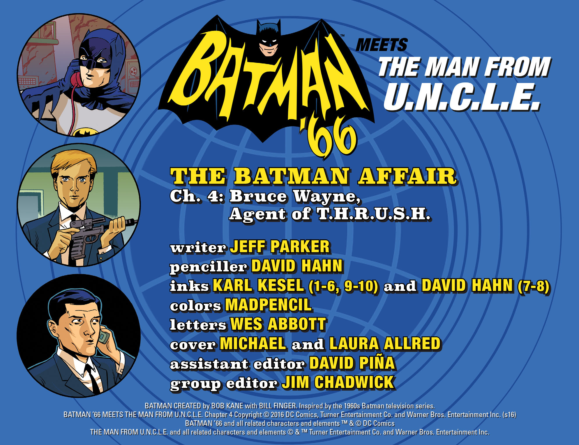 Read online Batman '66 Meets the Man from U.N.C.L.E. comic -  Issue #4 - 3