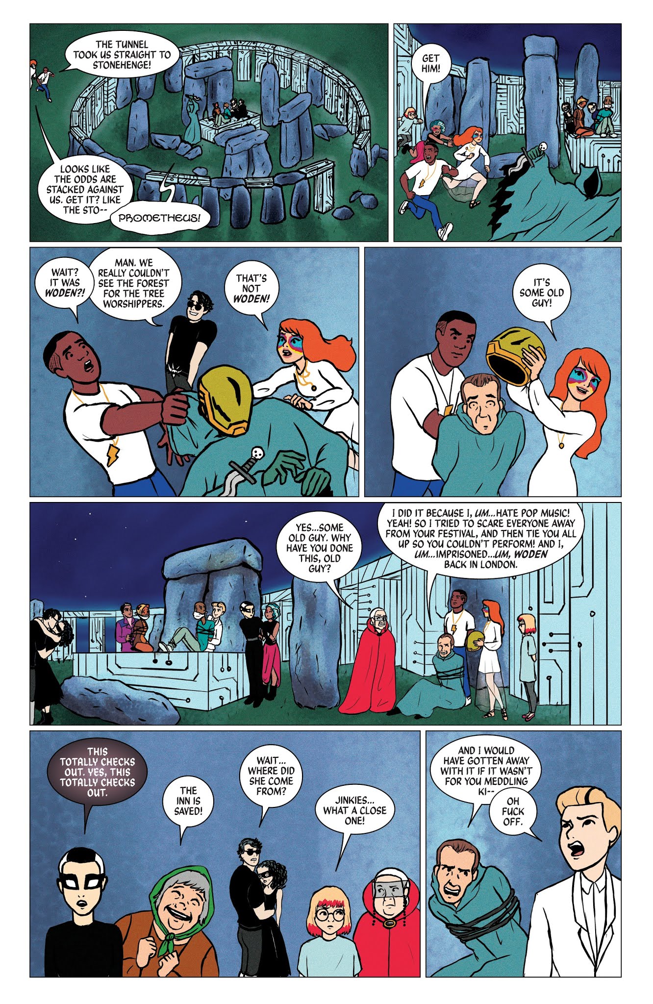 Read online The Wicked   The Divine: The Funnies comic -  Issue # Full - 26