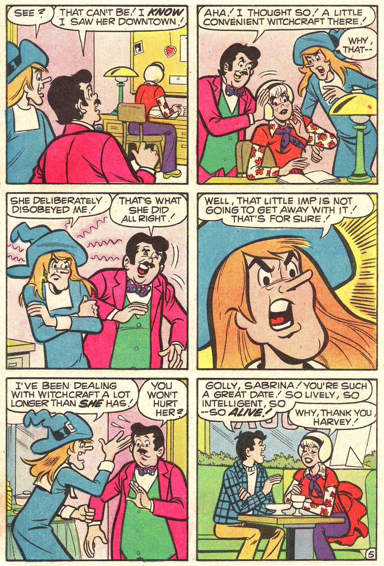 Read online Sabrina The Teenage Witch (1971) comic -  Issue #38 - 7