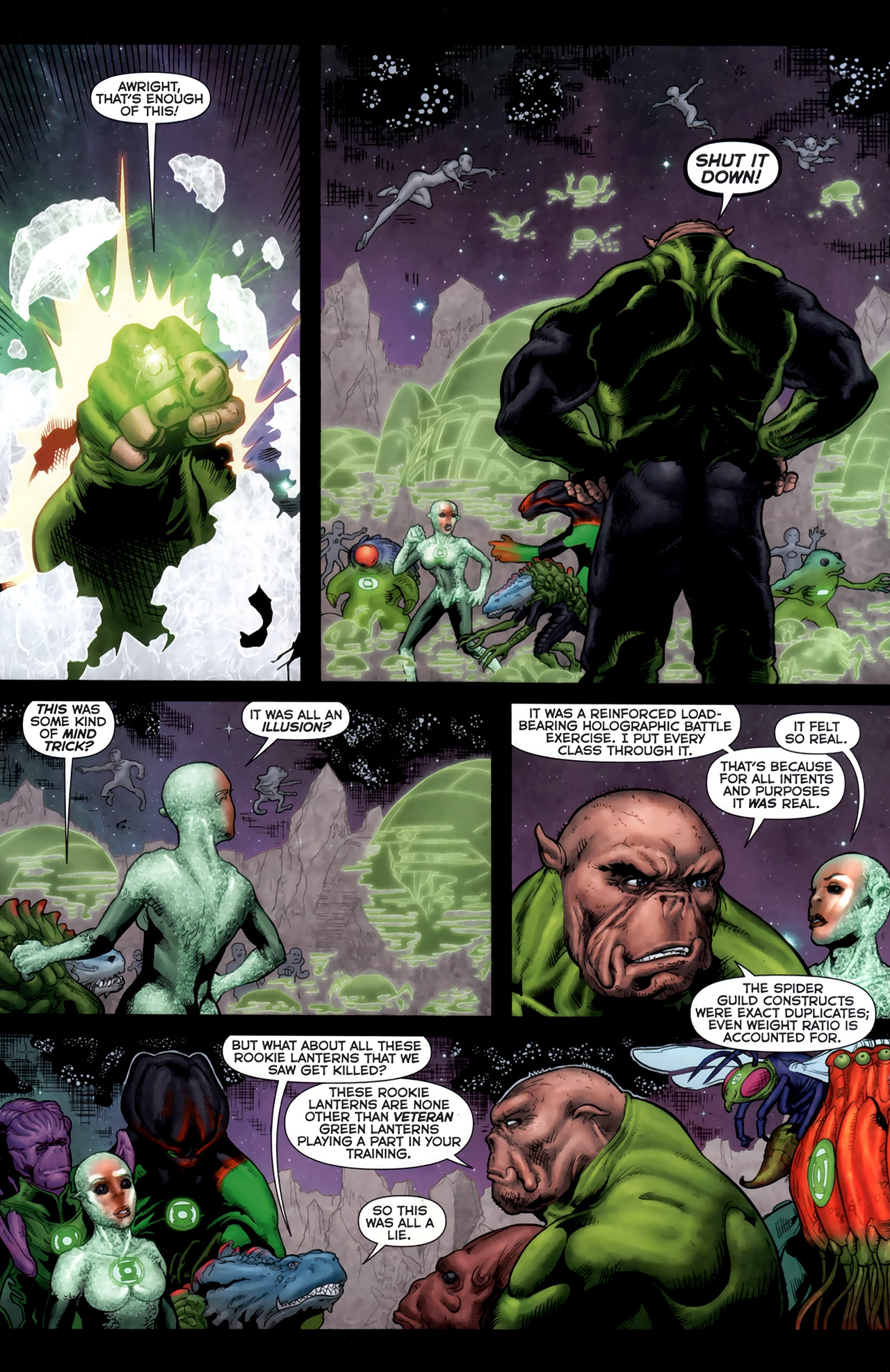 Read online Green Lantern Movie Prequel: Kilowog comic -  Issue # Full - 16