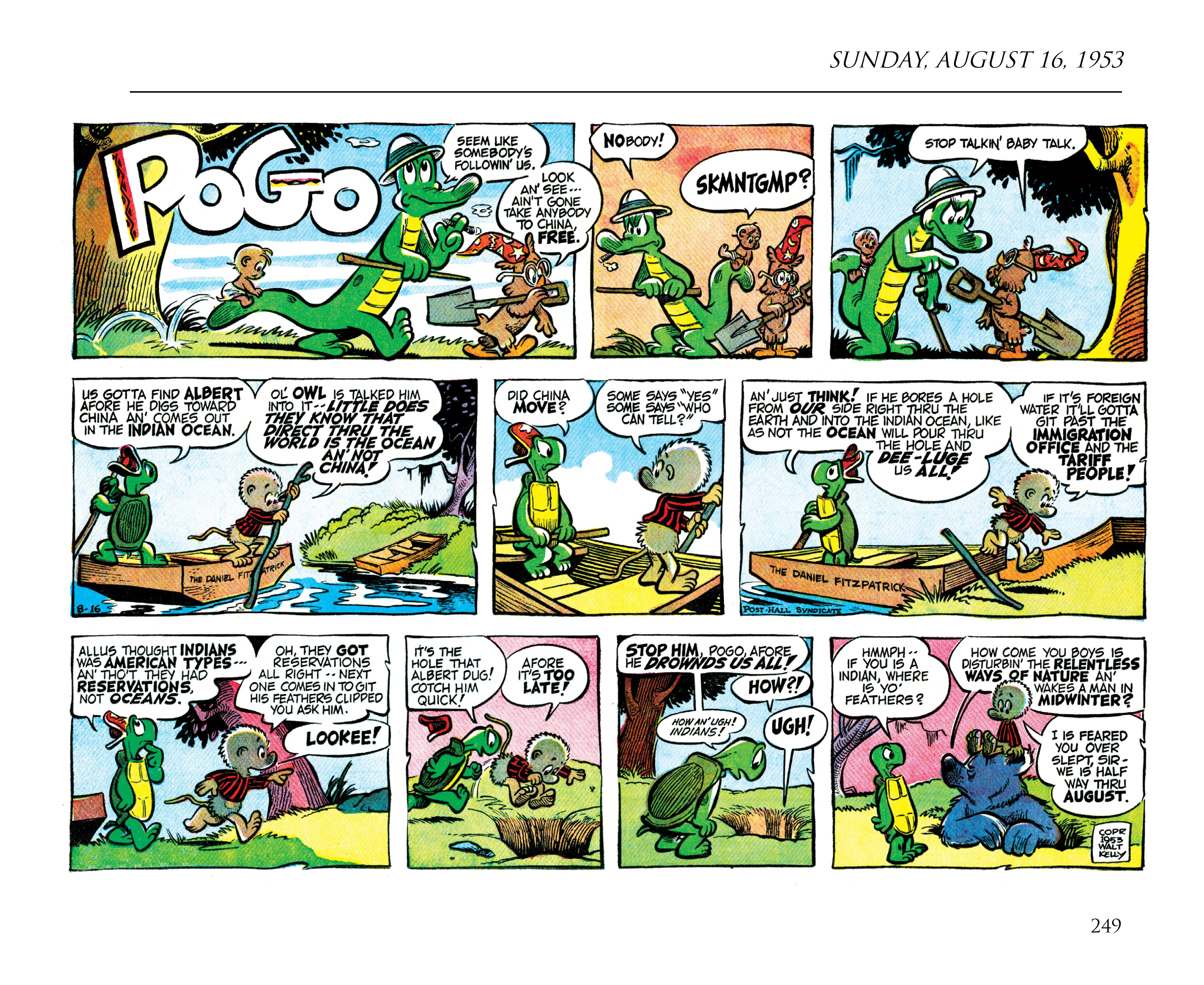 Read online Pogo by Walt Kelly: The Complete Syndicated Comic Strips comic -  Issue # TPB 3 (Part 3) - 61
