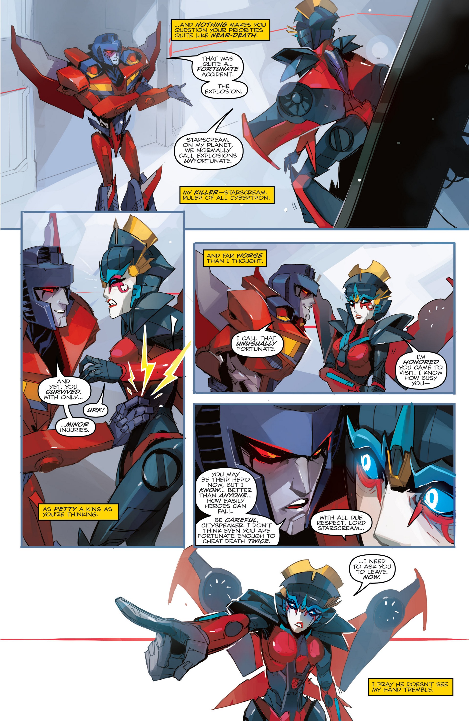 Read online The Transformers: Windblade (2014) comic -  Issue #2 - 7