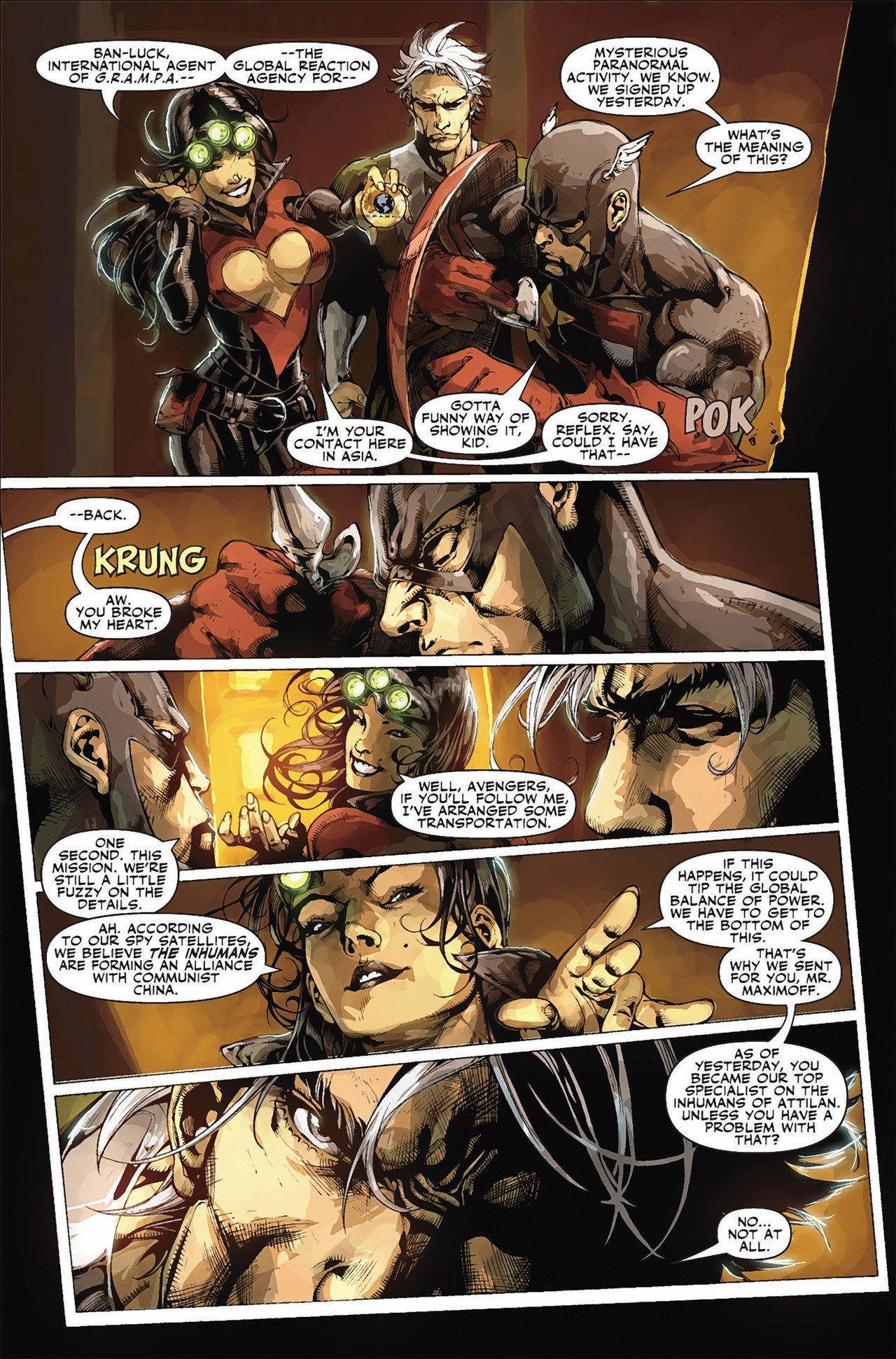 Read online The Mighty Avengers comic -  Issue #25 - 18