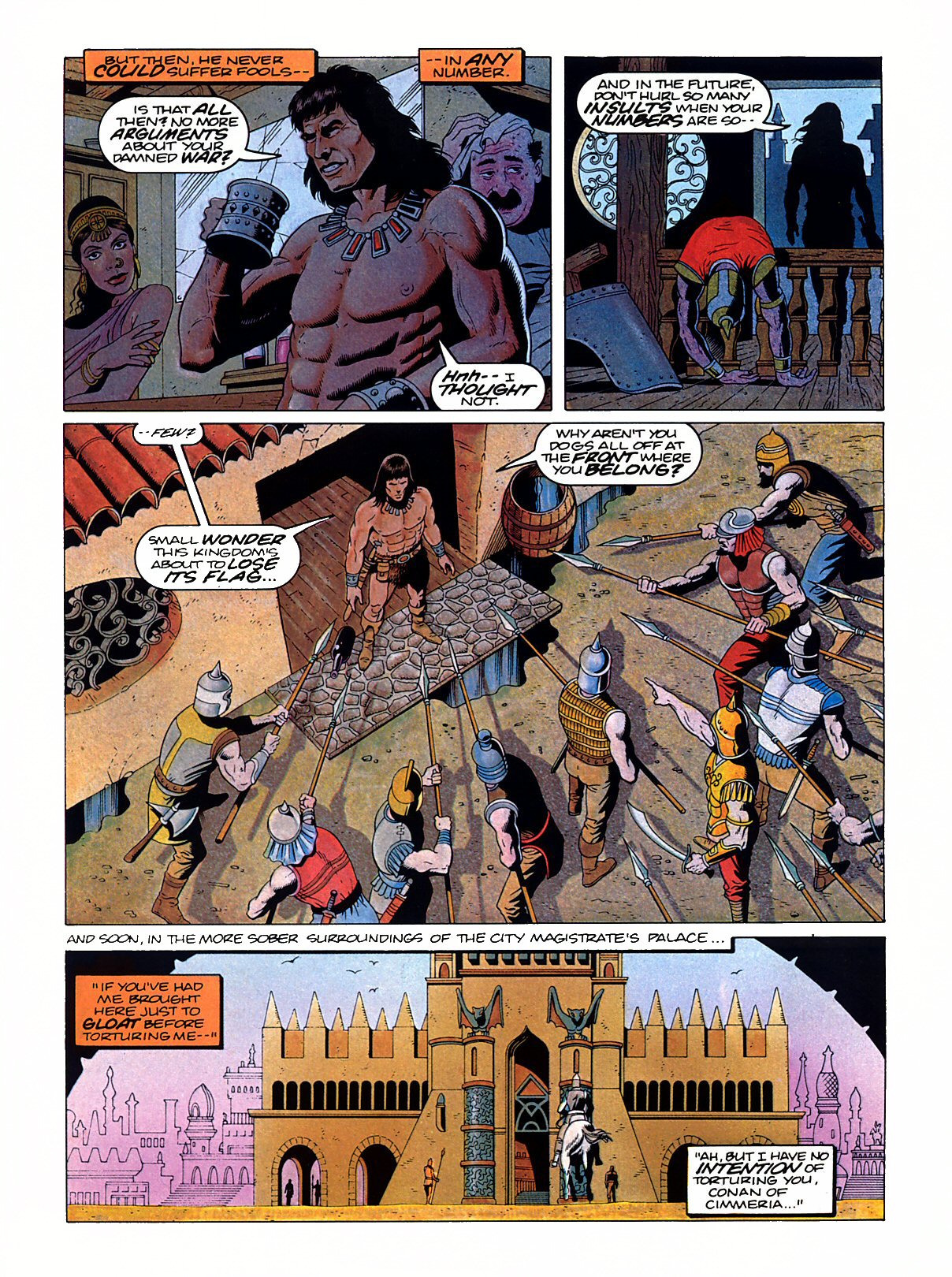 Read online Marvel Graphic Novel comic -  Issue #53 - Conan - The Skull of Set - 8