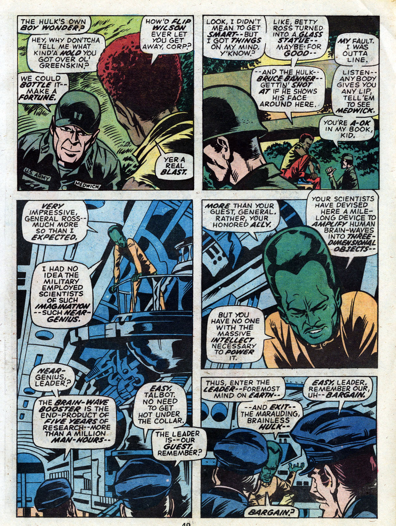 Read online Marvel Treasury Edition comic -  Issue #5 - 47