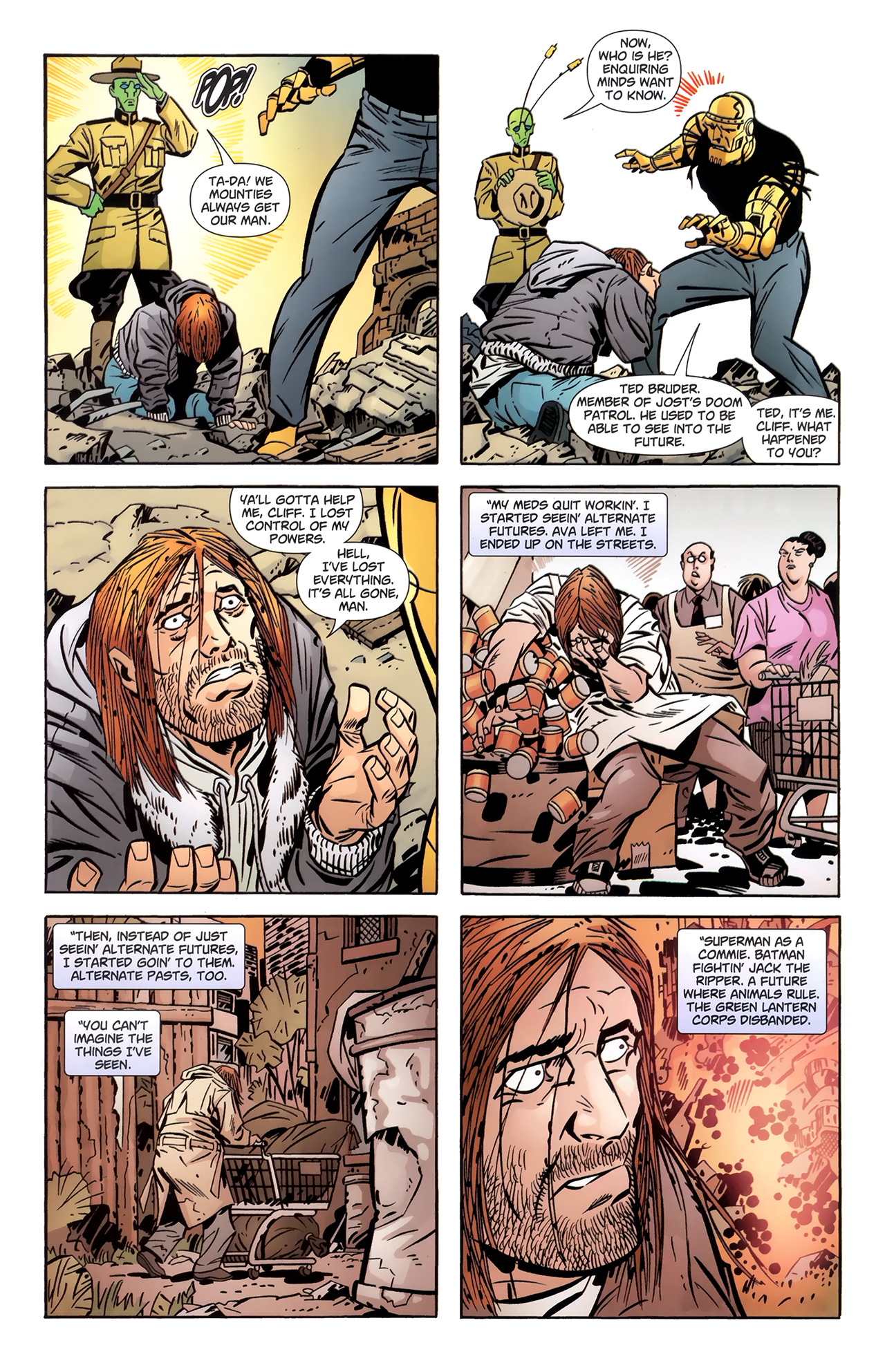 Read online Doom Patrol (2009) comic -  Issue #16 - 18