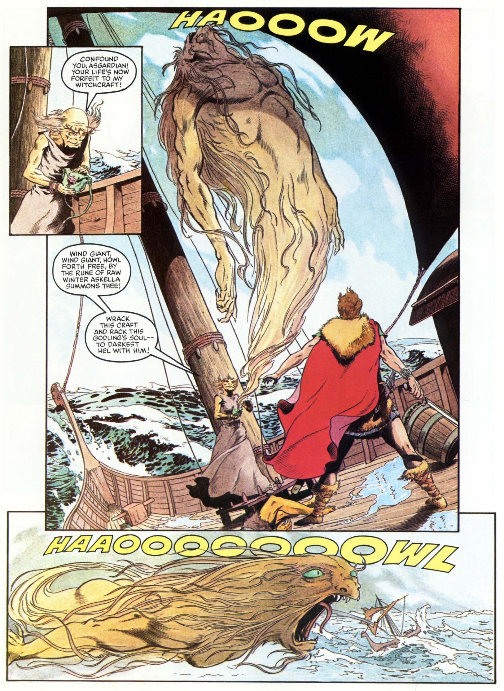 Read online Marvel Graphic Novel comic -  Issue #15 - The Raven Banner - 42