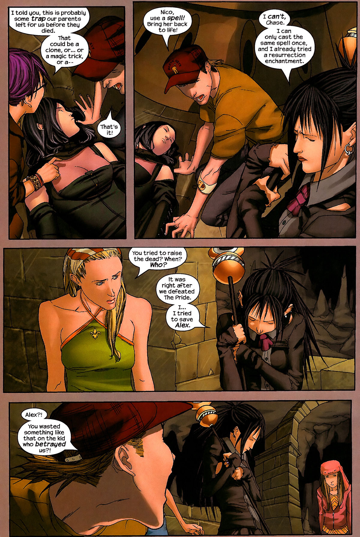 Read online Runaways (2005) comic -  Issue #2 - 7