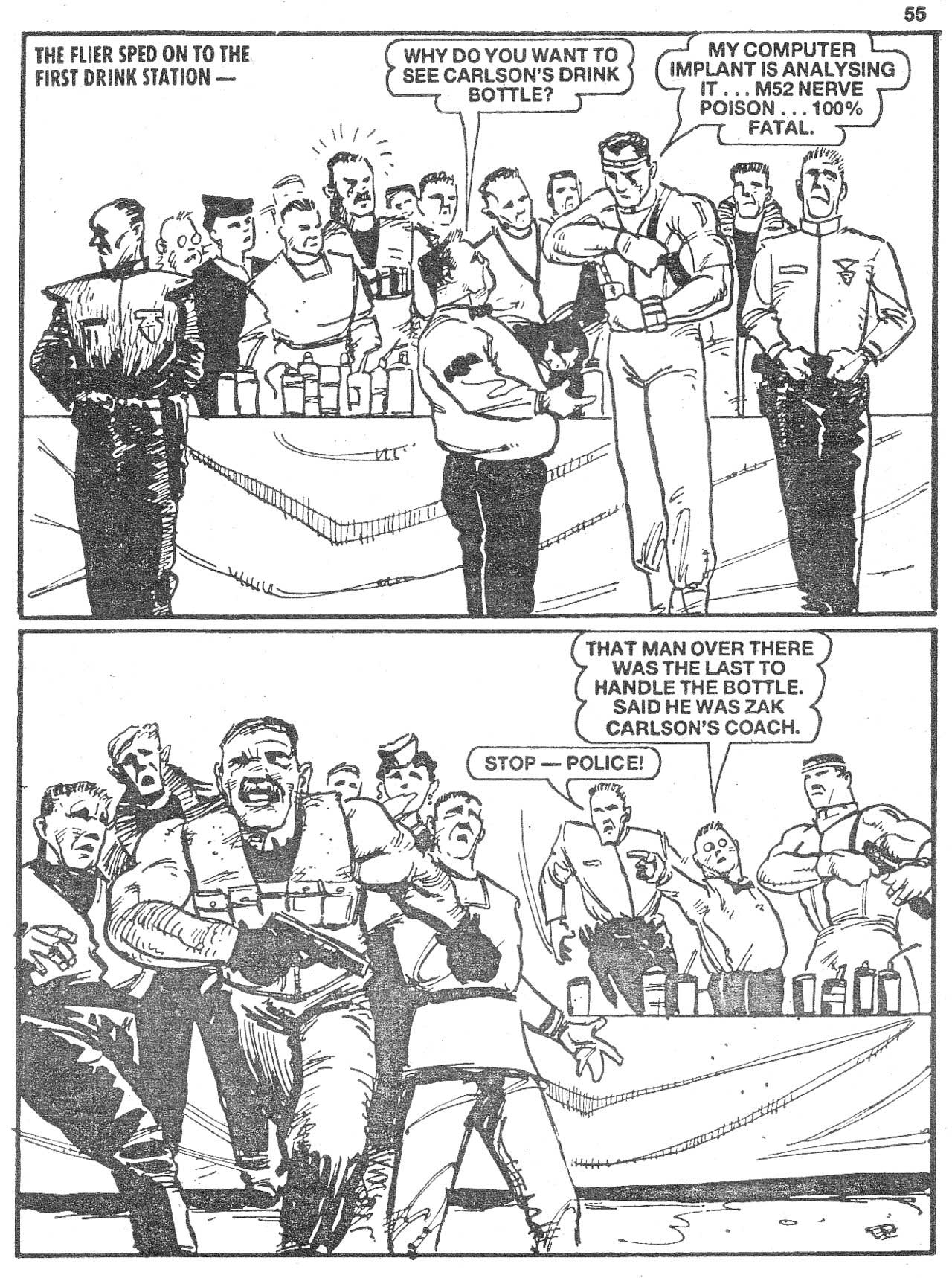 Read online Starblazer comic -  Issue #243 - 55