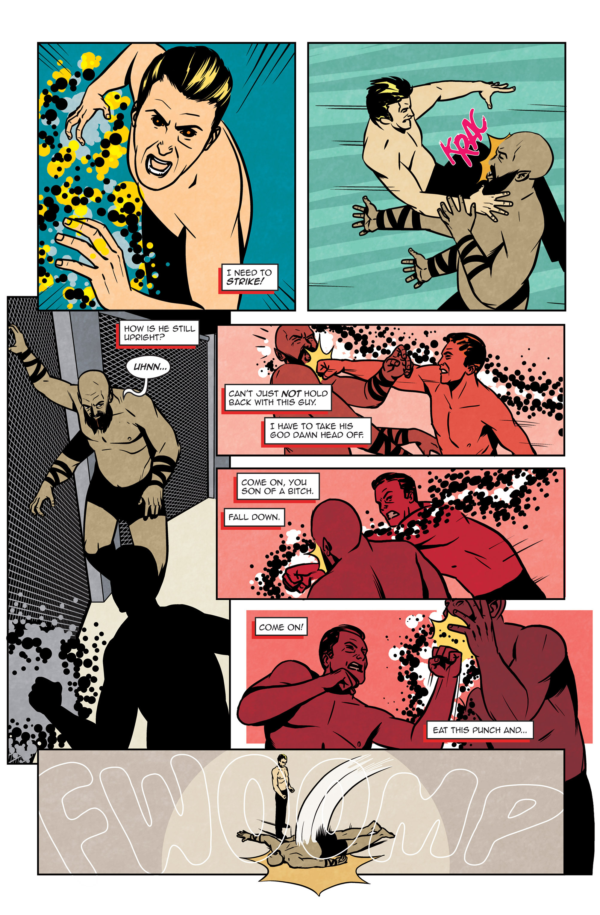 Read online The F1rst Hero: Fight For Your Life comic -  Issue #3 - 22